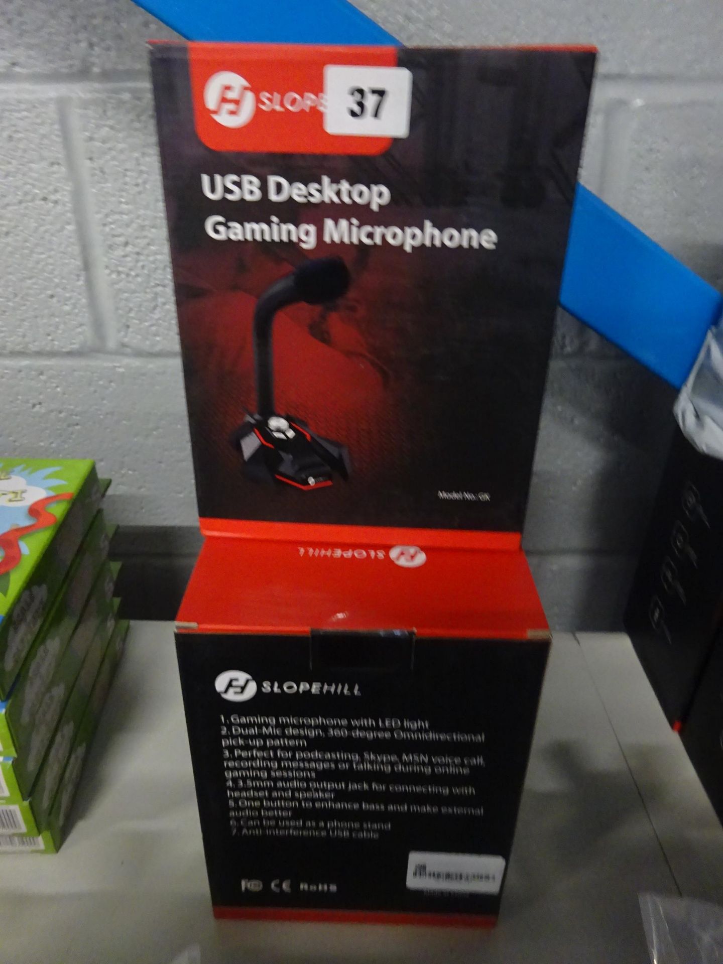 X 3 USB DESKTOP GAMING MICROPHONES