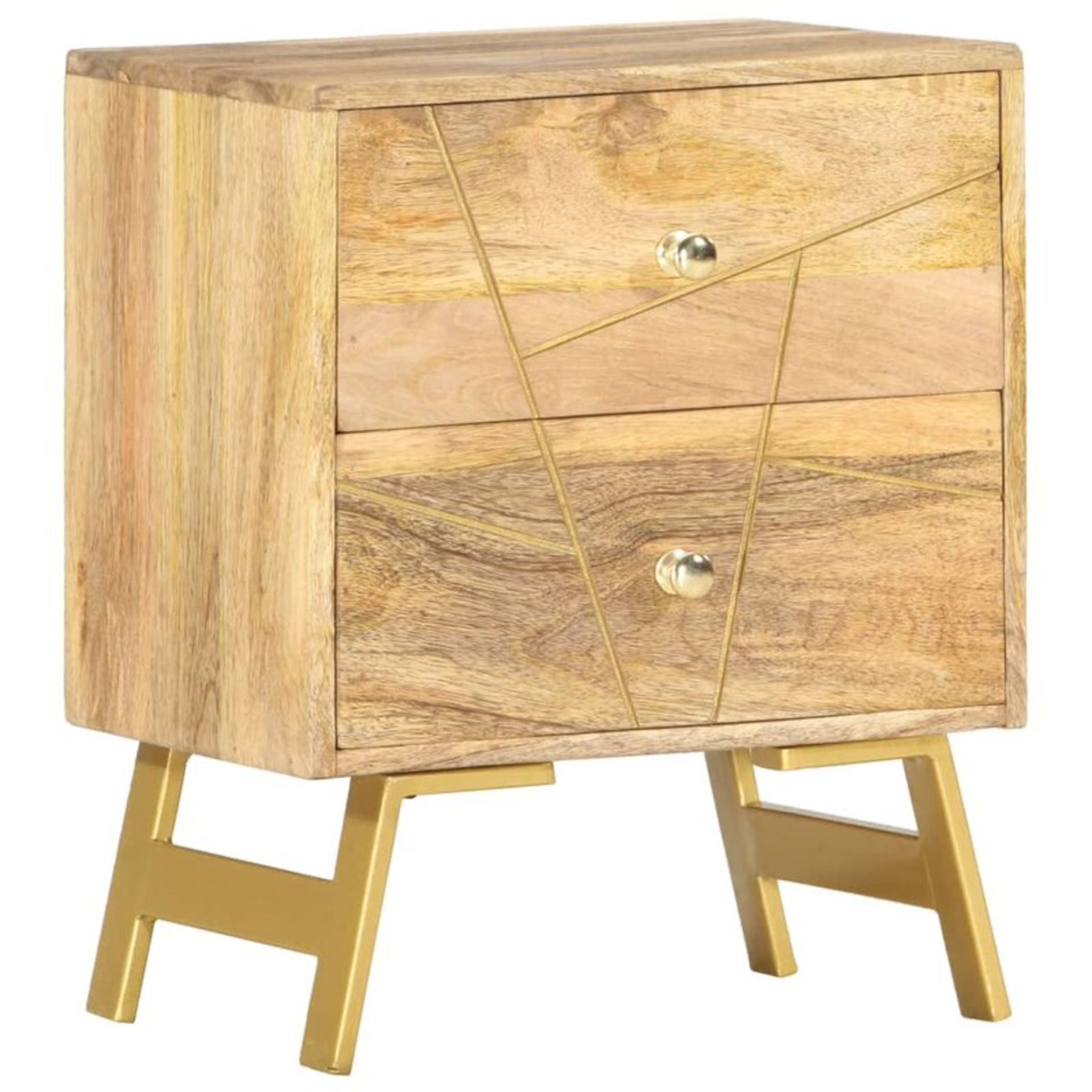 Saltville 2 Drawer Bedside Table - RRP £155.99.