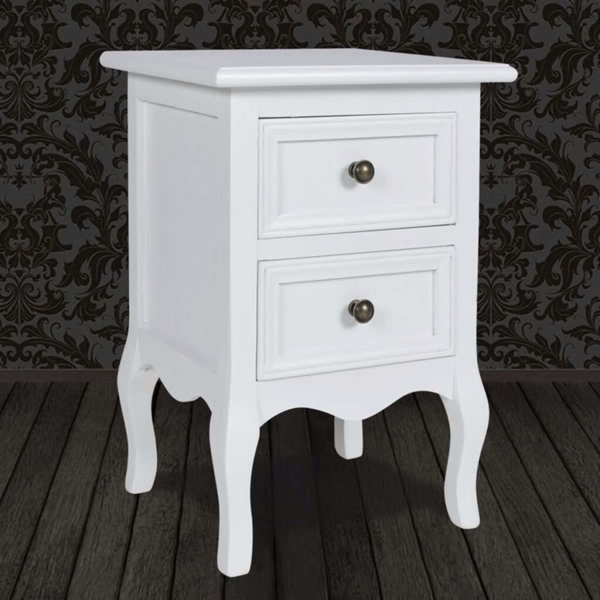Anner 2 Drawer Bedside Table - RRP £115.99 - Image 2 of 5