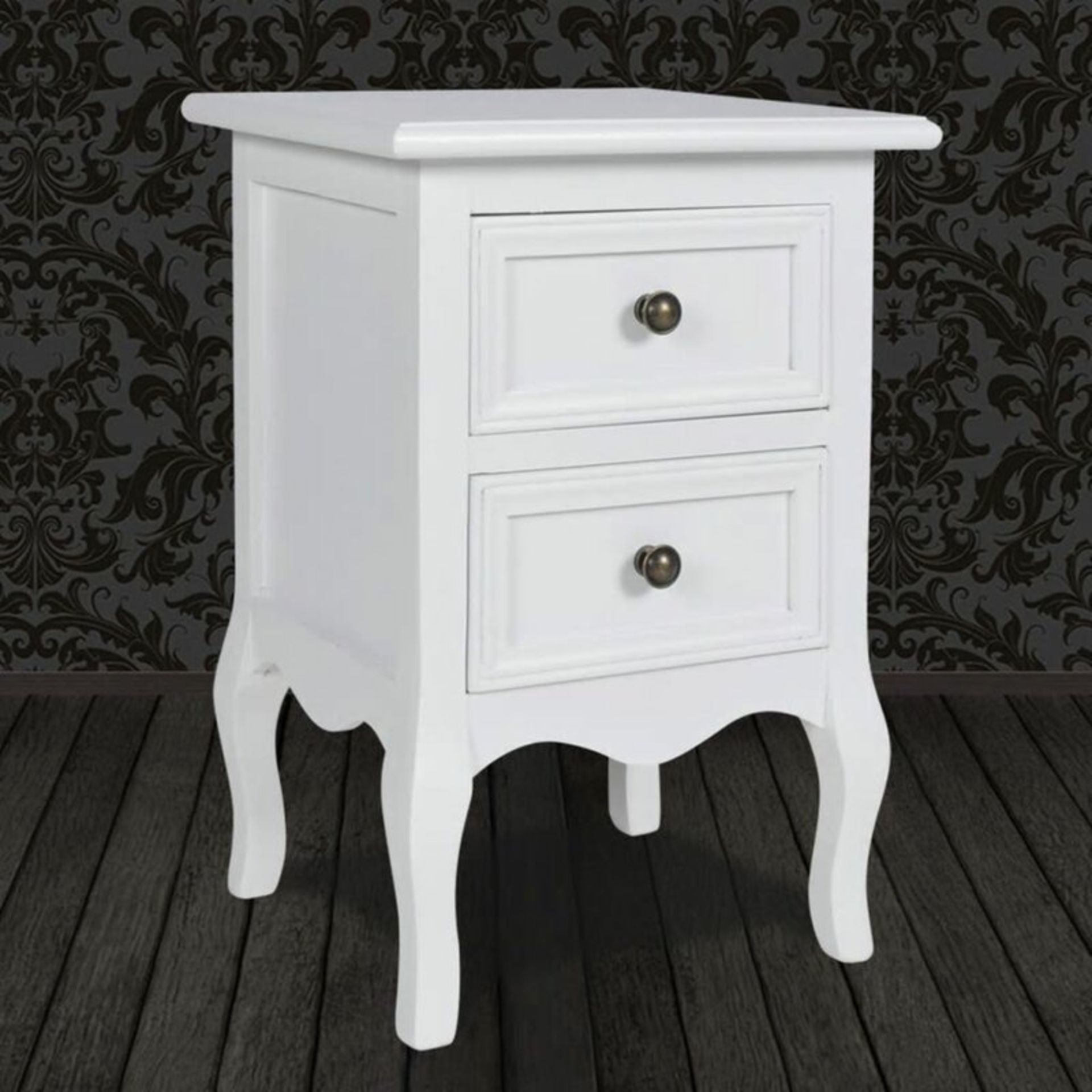 Anner 2 Drawer Bedside Table - RRP £115.99