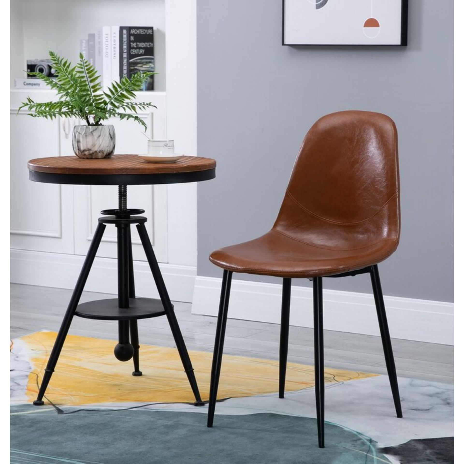 X2 Aislinn Side Chair in Brown - RRP £131.99.