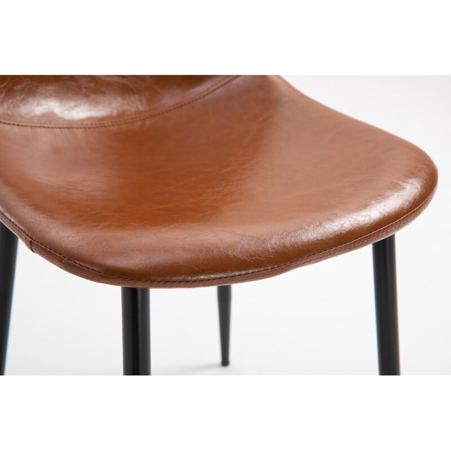 X2 Aislinn Side Chair in Brown - RRP £131.99. - Image 4 of 4