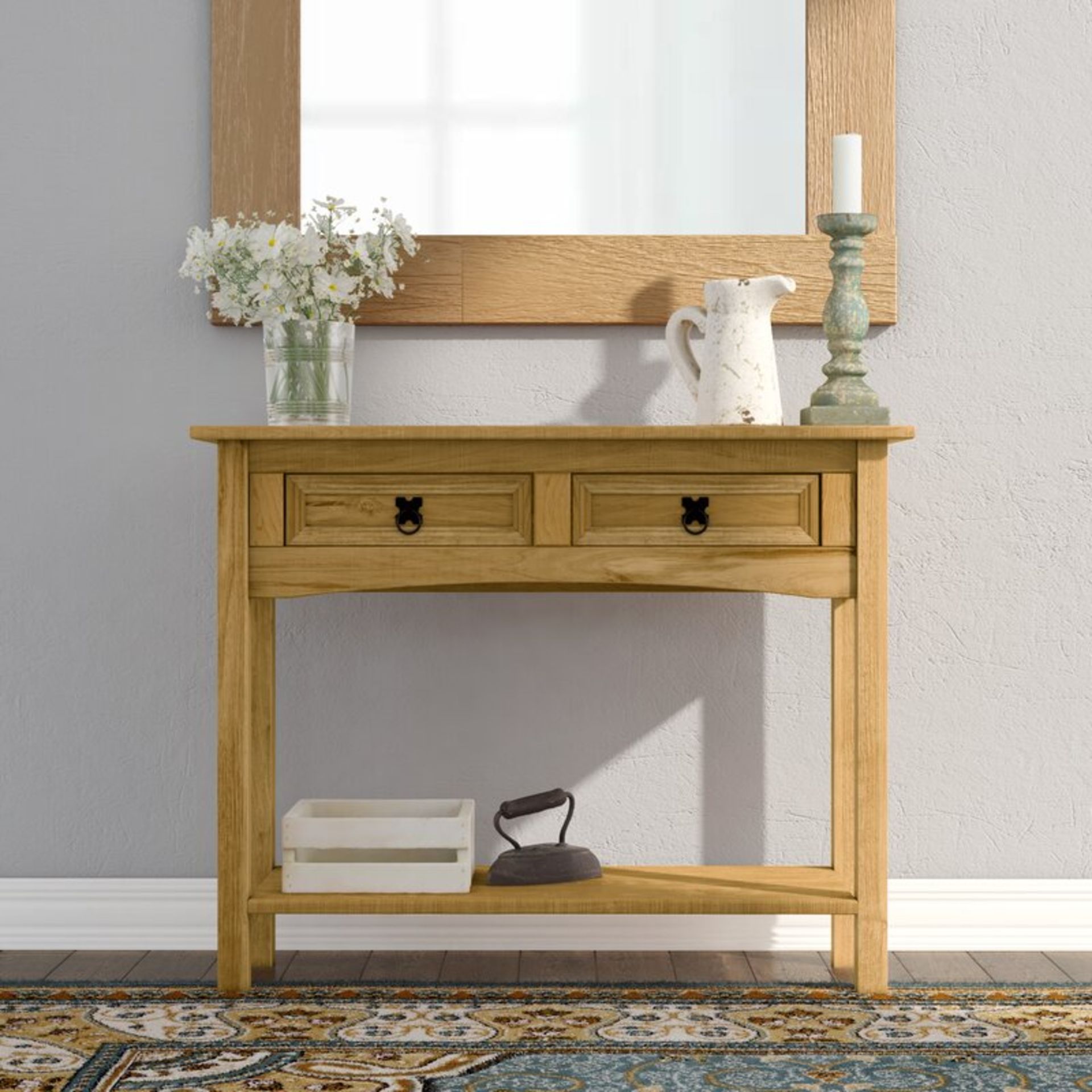 Dodge 83Cm Solid Wood Console Table - RRP £96.99.