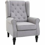 Afton Wingback Chair - RRP £182.99.