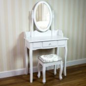 Beecroft Dressing Table Set with Mirror - RRP £145.99.