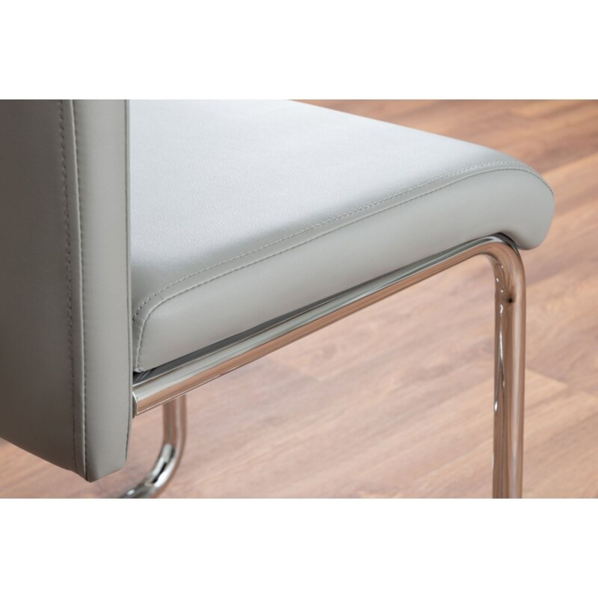 x2 Eubanks Upholstered Dining Chair RRP £179.99. - Image 2 of 4