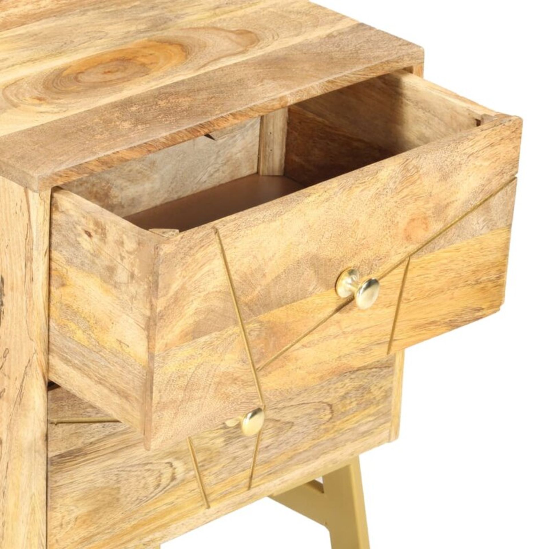 Saltville 2 Drawer Bedside Table - RRP £155.99. - Image 4 of 4