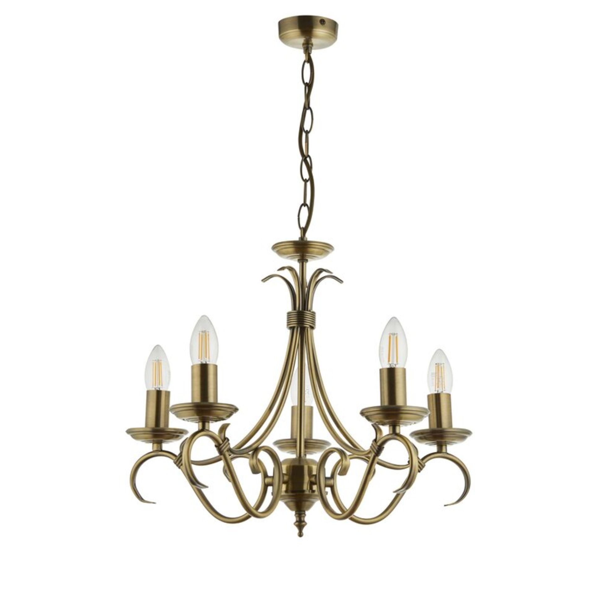 Barney 5-Light Candle Style Chandelier - RRP £132.00.