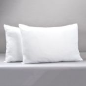 x2 Slumberdown Anti Allergy Pillow - Medium Support - RRP £16.99.