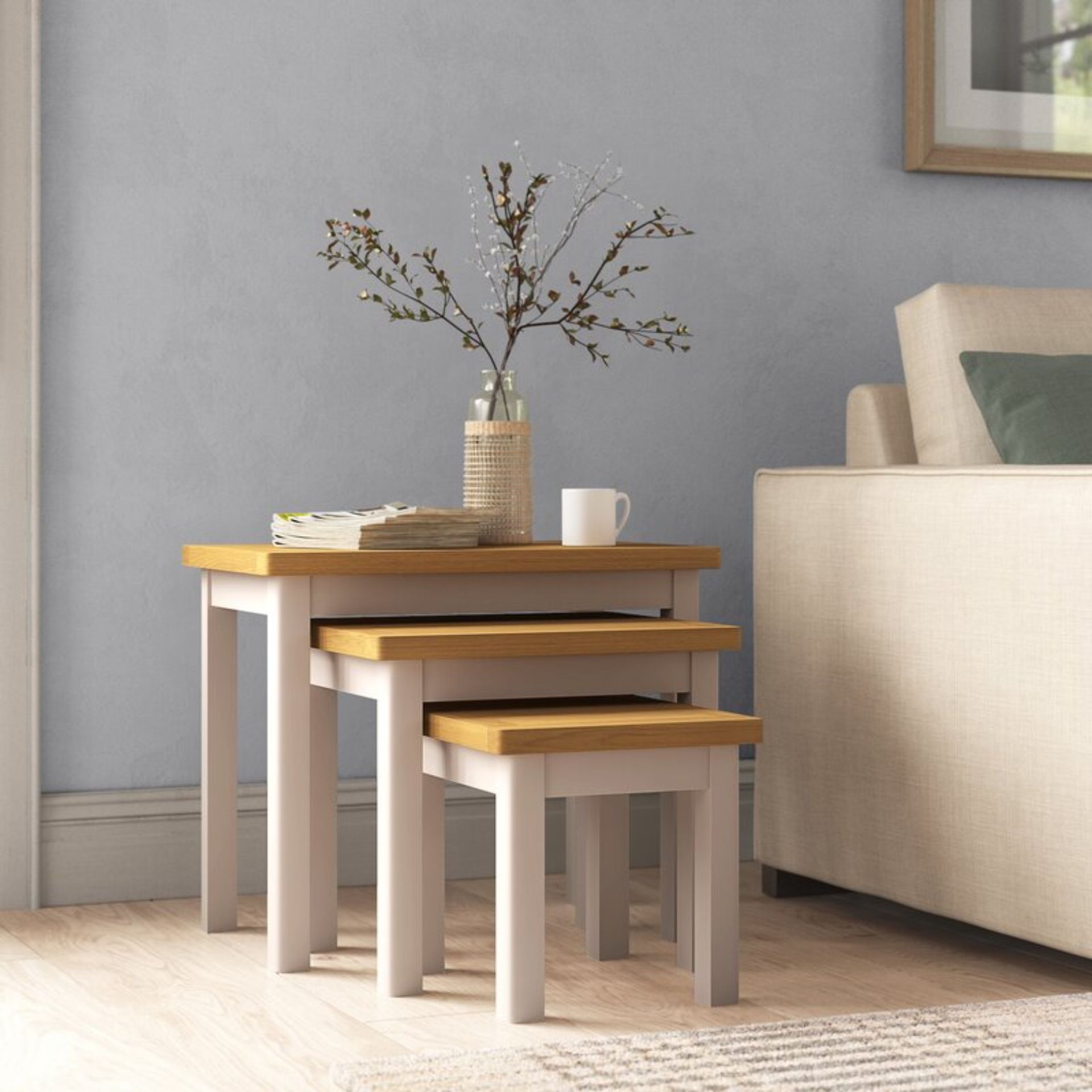 Lille 3 Piece Nest of Tables - RRP £175.99.