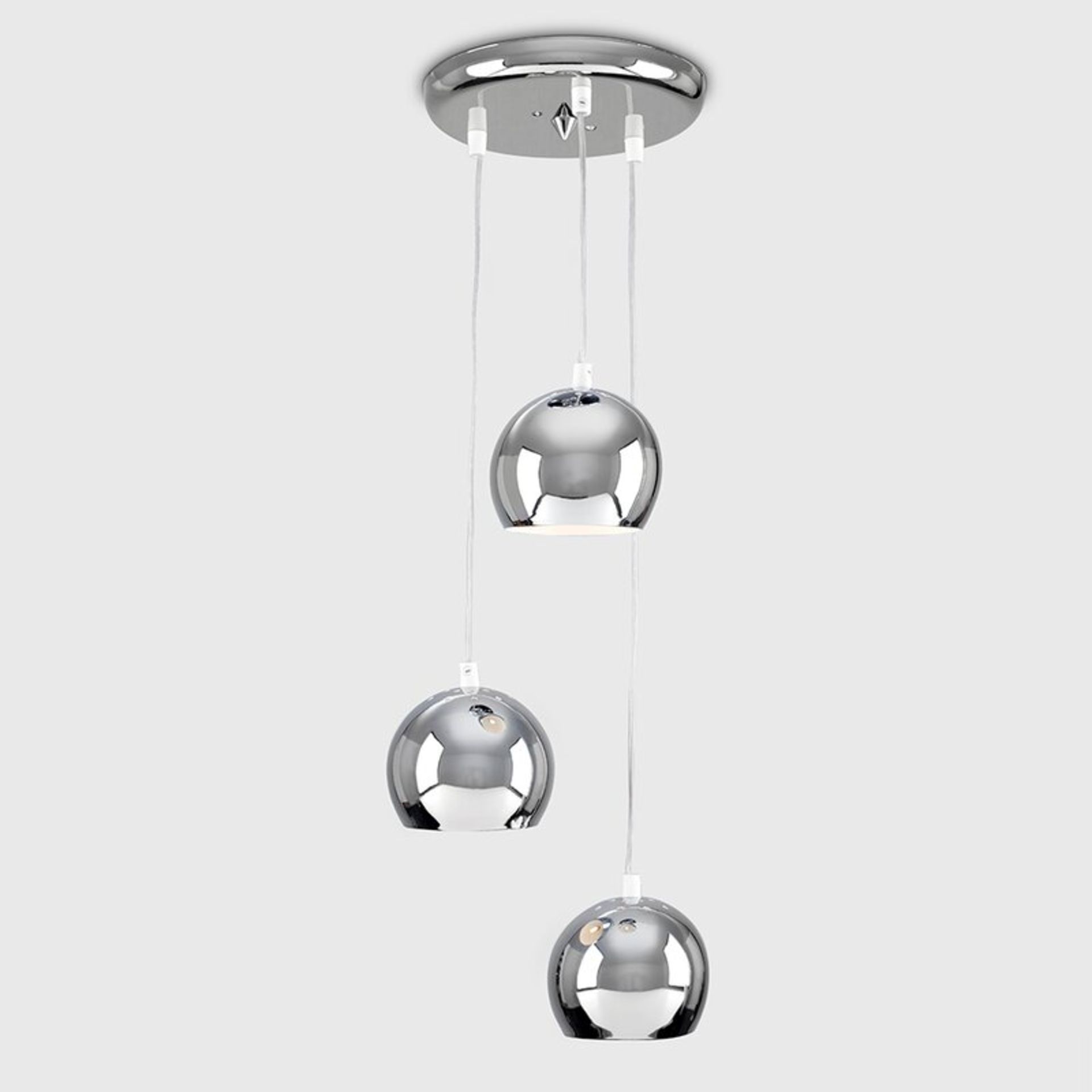 Kerry 3-Light Cluster Pendant - RRP £59.99. - Image 2 of 5