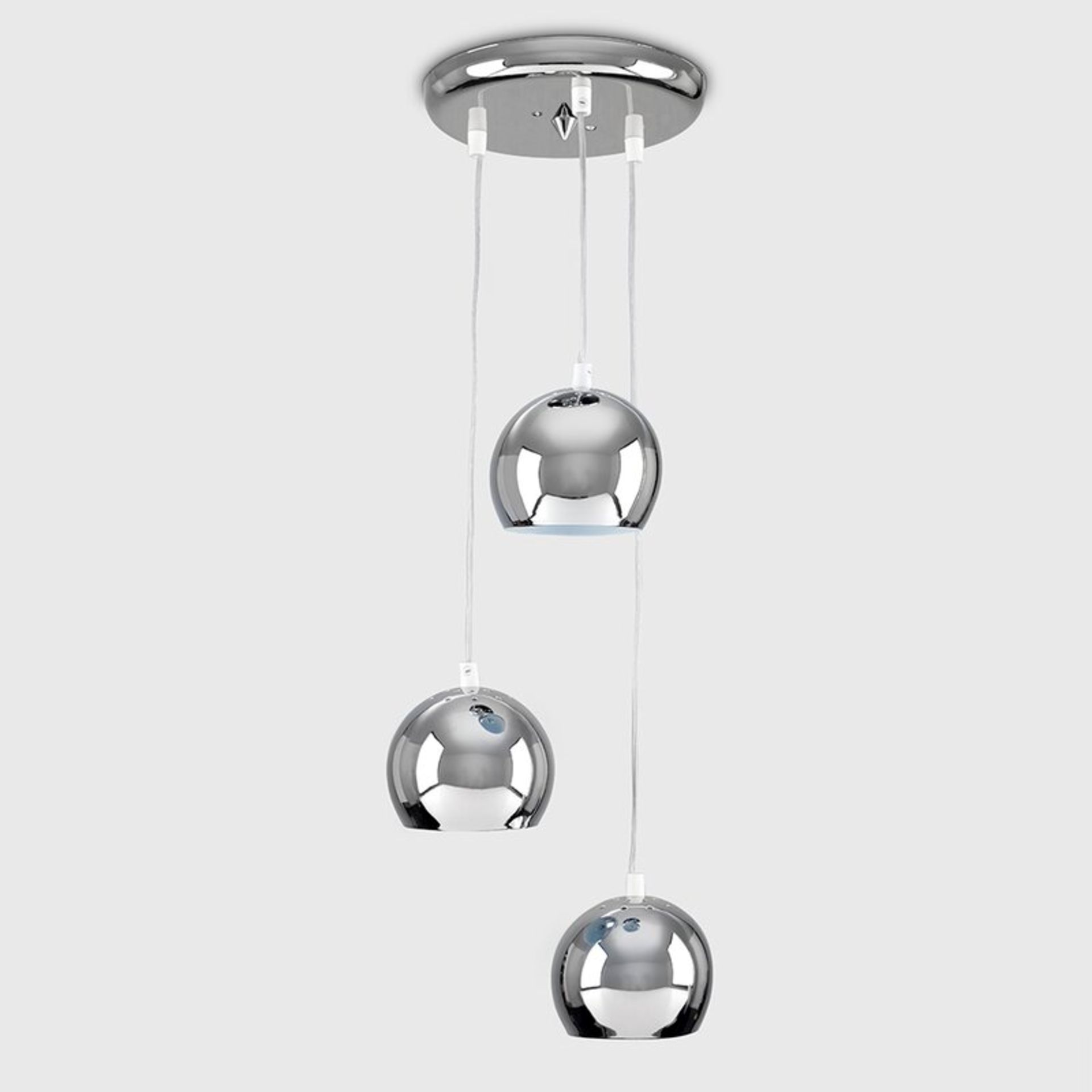 Kerry 3-Light Cluster Pendant - RRP £59.99. - Image 4 of 5