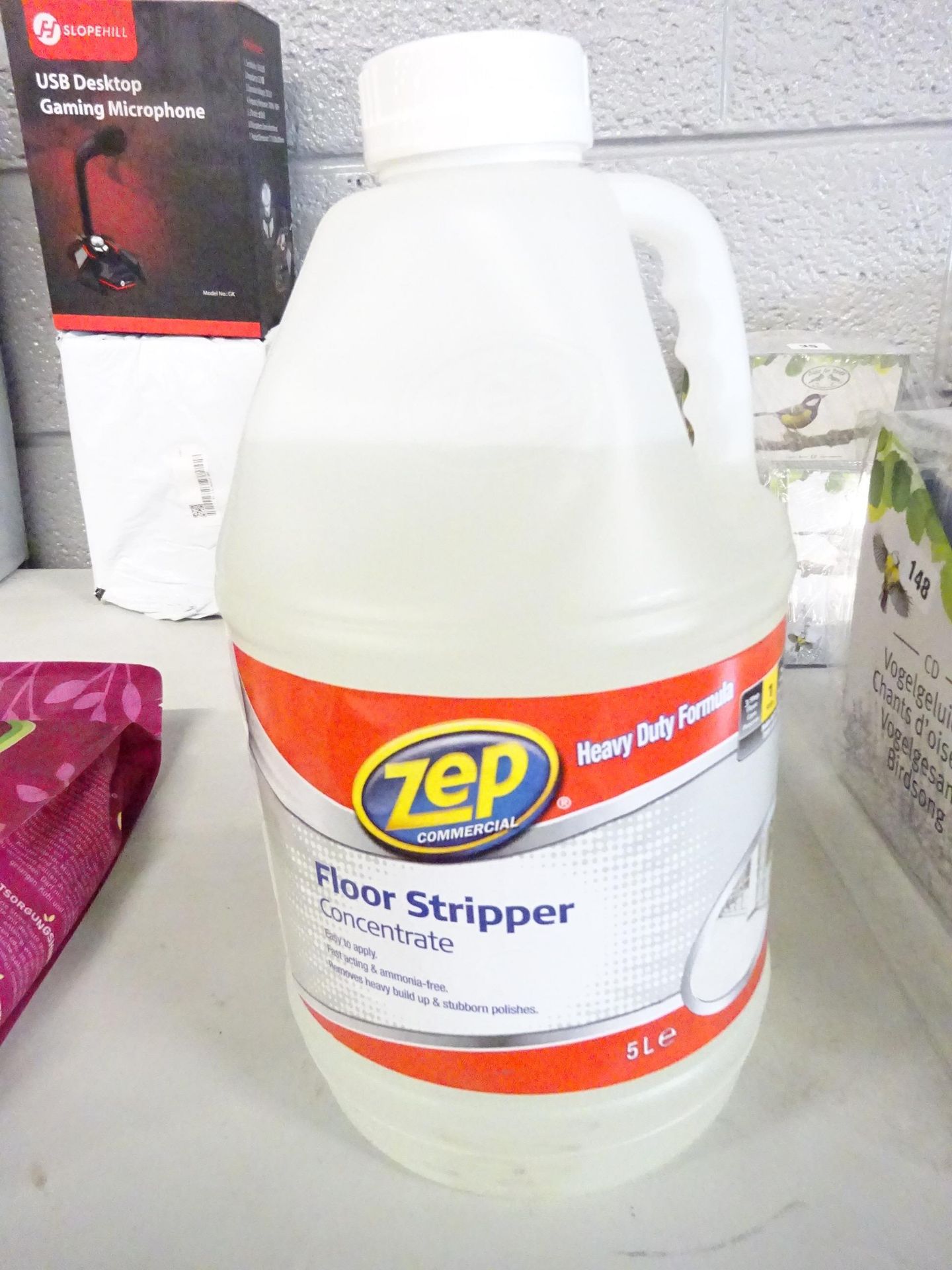 5 LITRES OF FLOOR STRIPPER & CLEANER CONCENTRATE