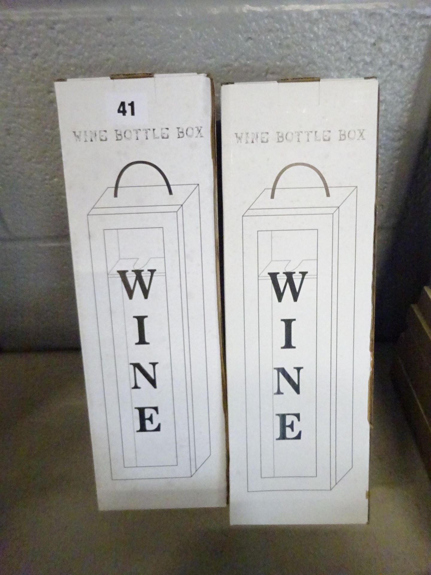 X2 WINE BOTTLE BOXES