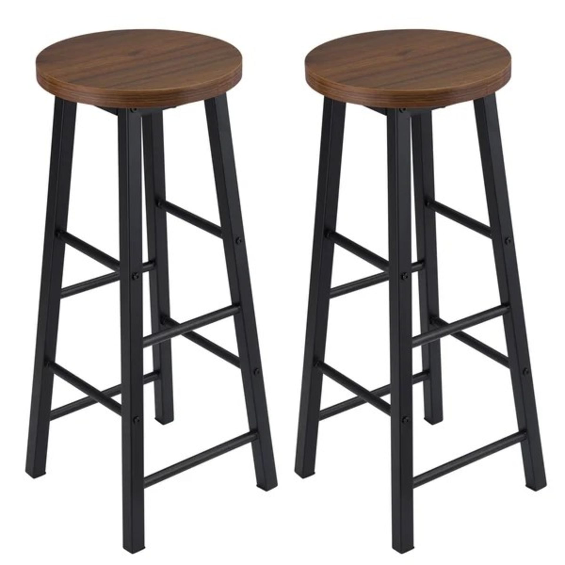 Haydenville 71cm Bar Stool (Set of 2) - RRP £72.99. - Image 2 of 5