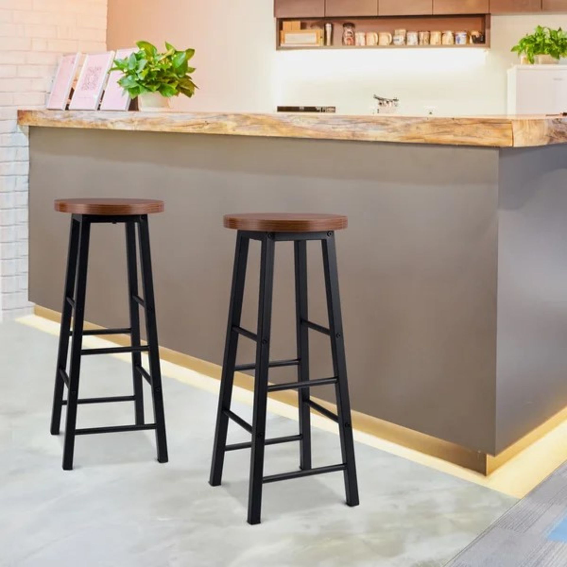 Haydenville 71cm Bar Stool (Set of 2) - RRP £72.99.