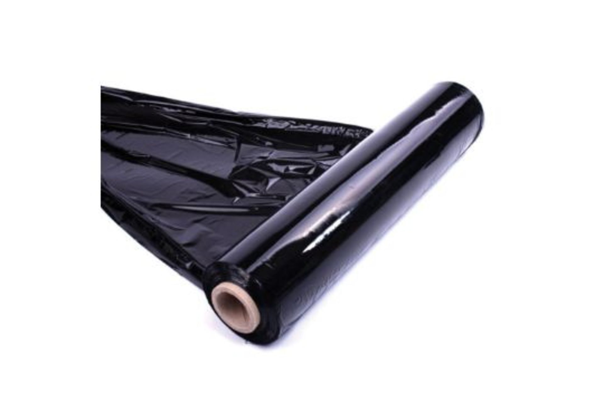 New Roll Of Black Shrinkwrap