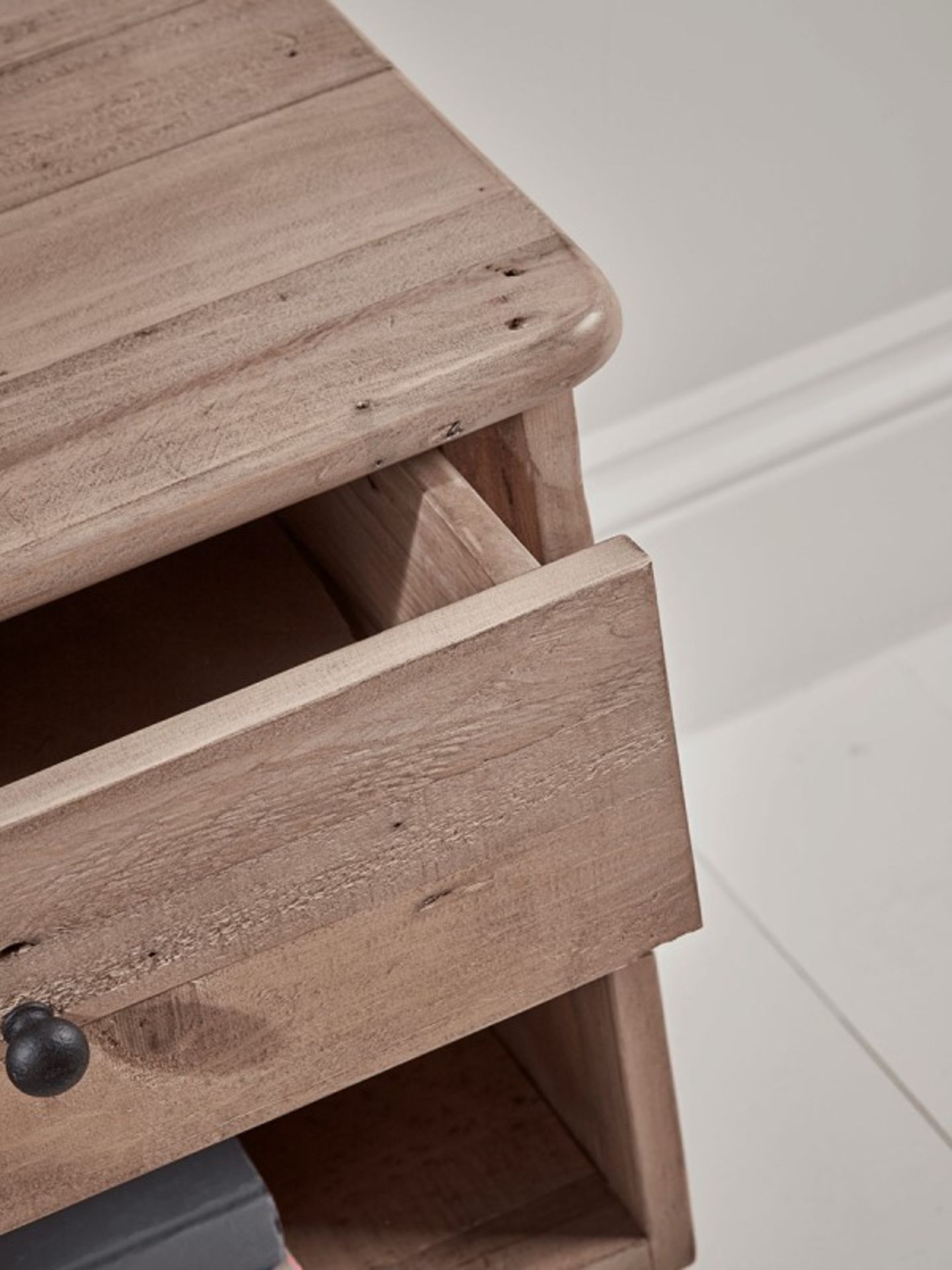 RRP £325 - Southwold Bedside Table (Small Crack In Bottom Of Draw) - Image 3 of 6