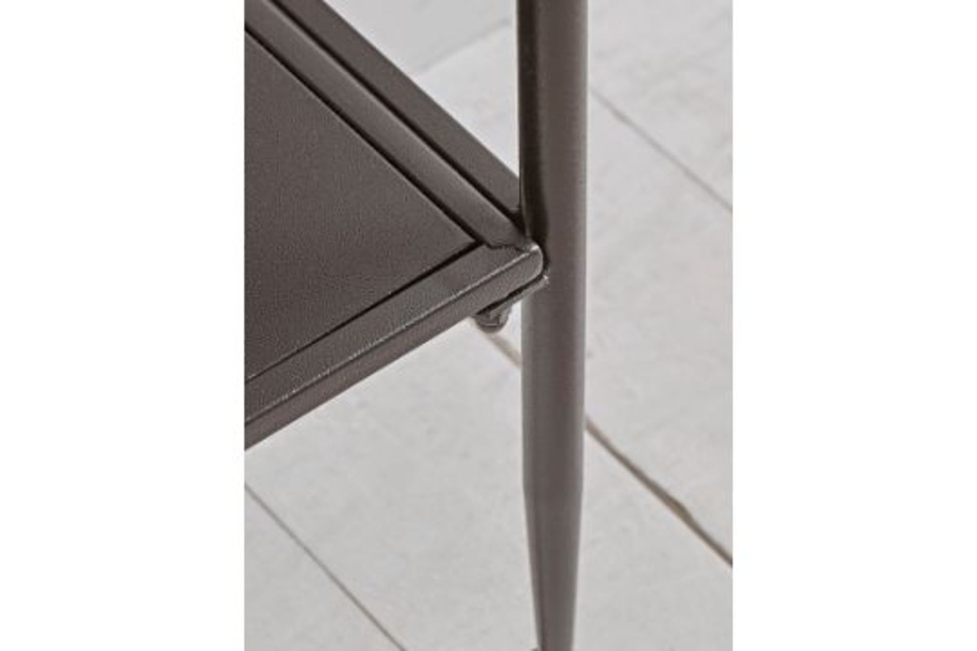 RRP £350 - Iron Console Table (Scratched & Missing Part) - Image 2 of 5