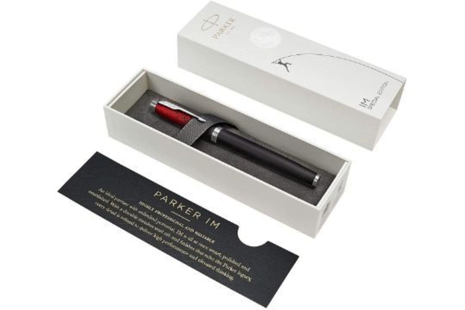 New Parker Red Ignite Ballpoint Pen - RRP £19.90.