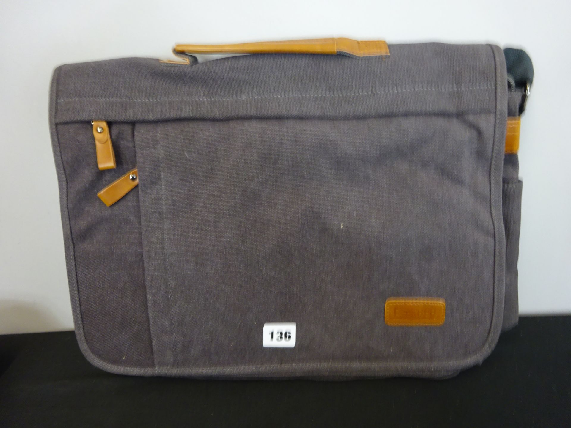 New Grey & Brown Bag