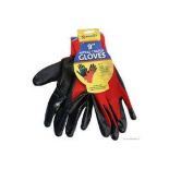 11 Pairs Of New 9" Nitrile Coated Gloves