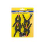x2 3" Marksman 4PC Spring Clamps (8 In Total)