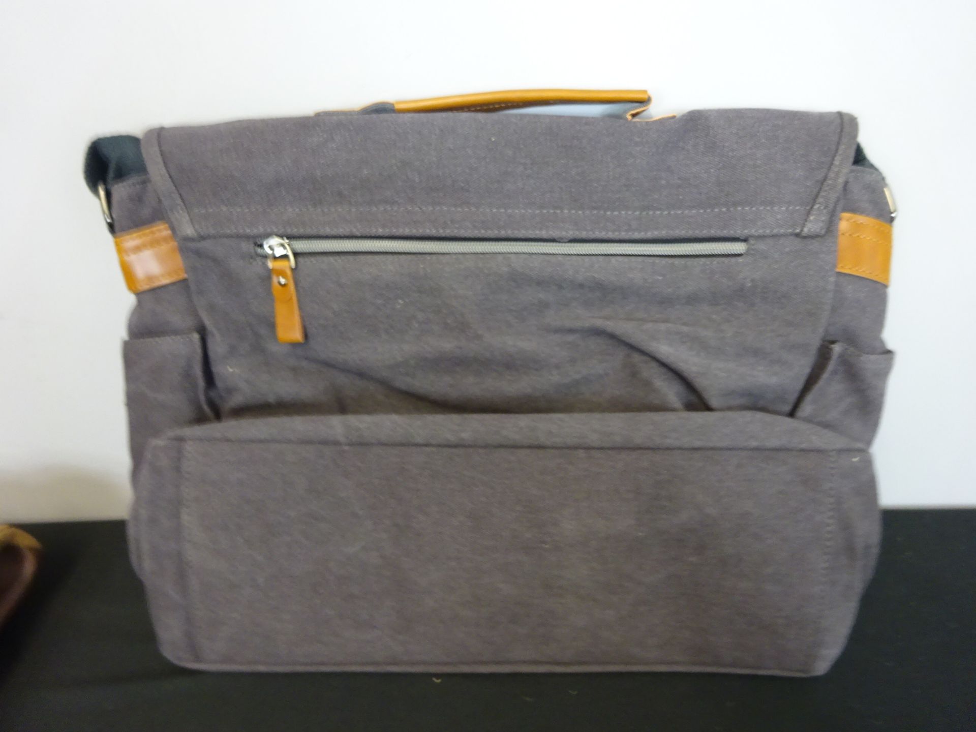 New Grey & Brown Bag - Image 2 of 2