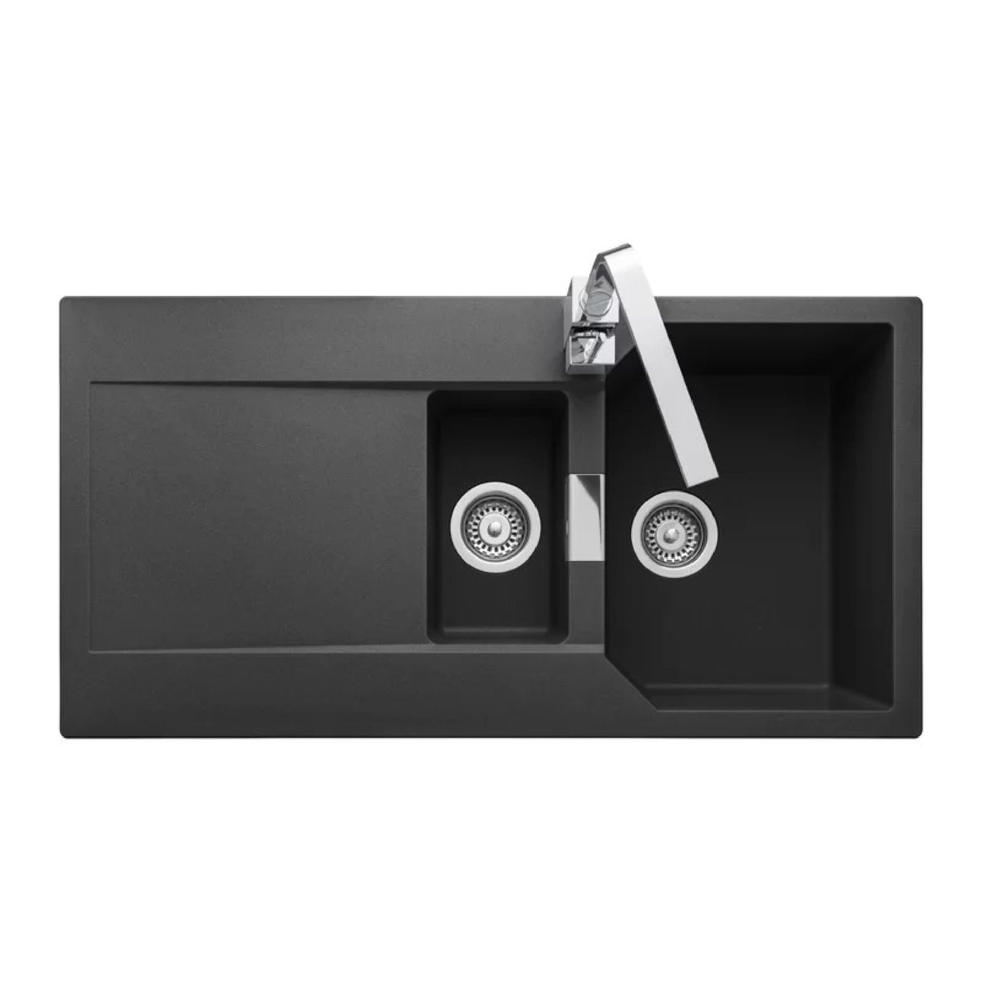 RRP £400 - Mayon 1.5 Bowl Inset Kitchen Sink - Image 2 of 2