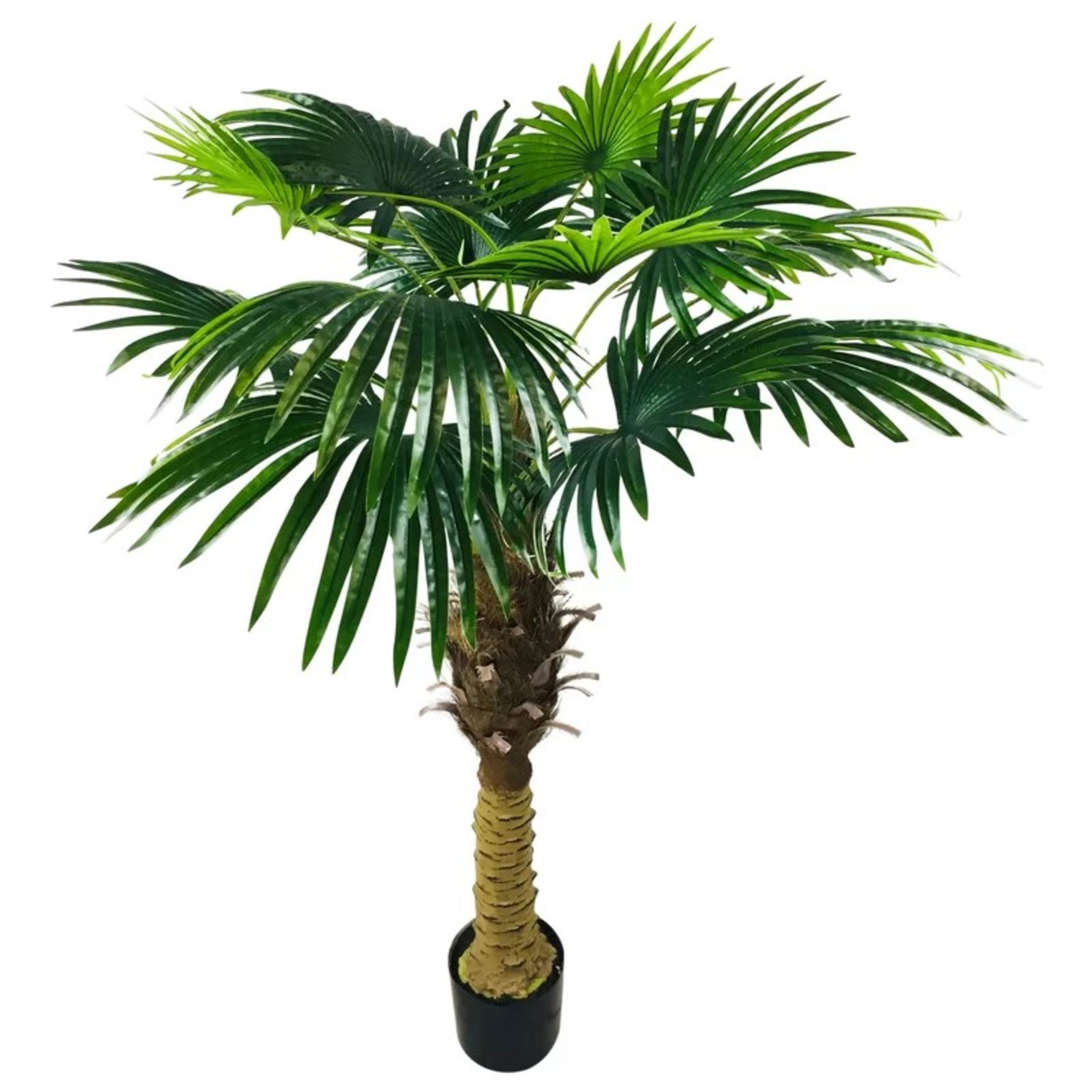 RRP £123.99- Artificial Floor Palm Tree in Pot