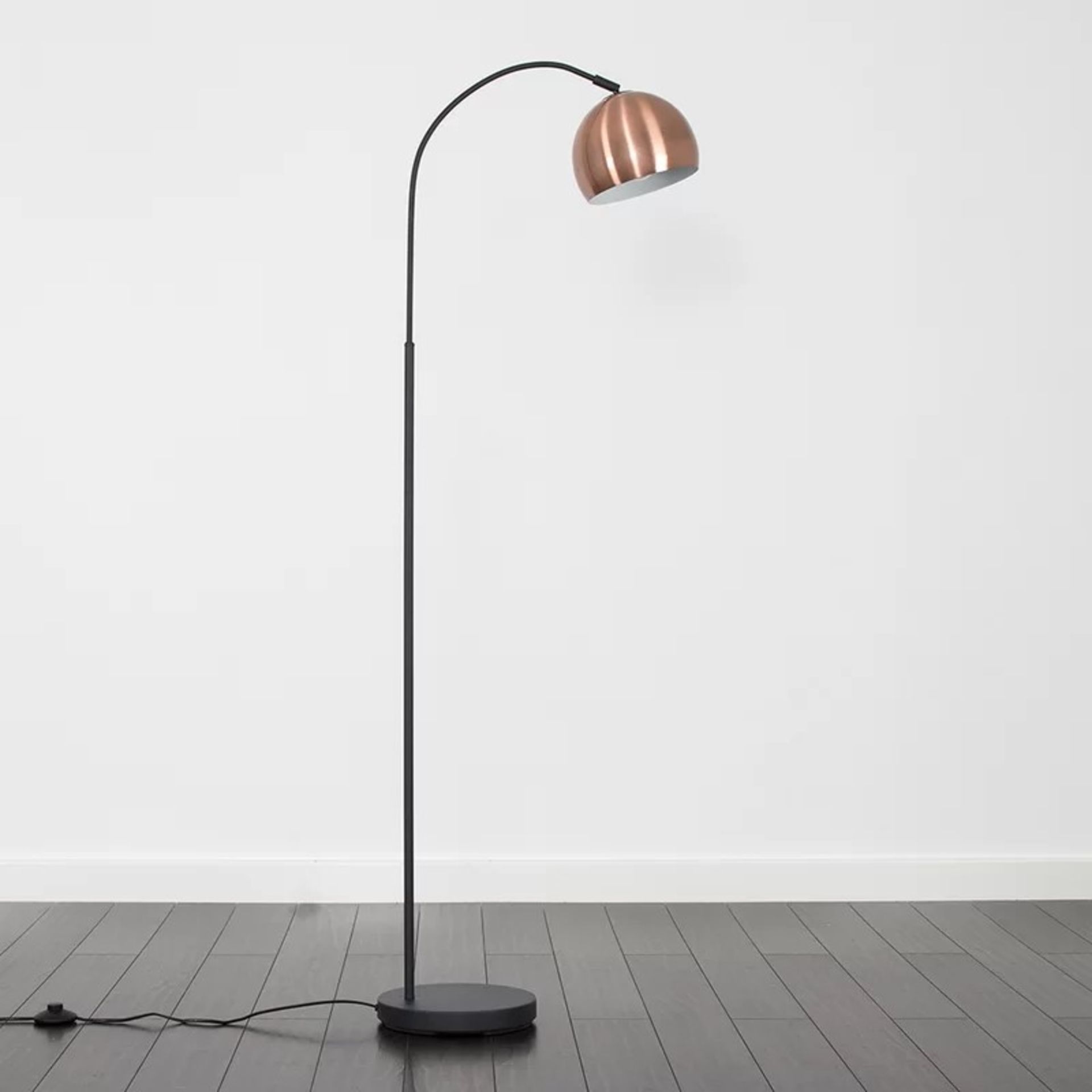 RRP £58.99 - Derosier 150cm Arced Floor Lamp