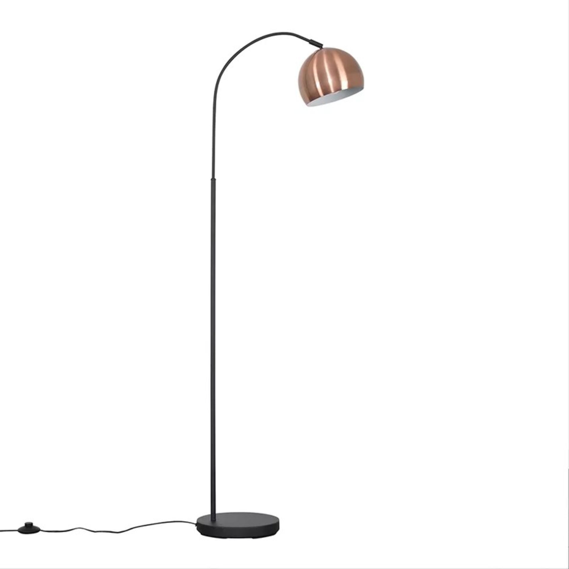RRP £58.99 - Derosier 150cm Arced Floor Lamp - Image 3 of 3