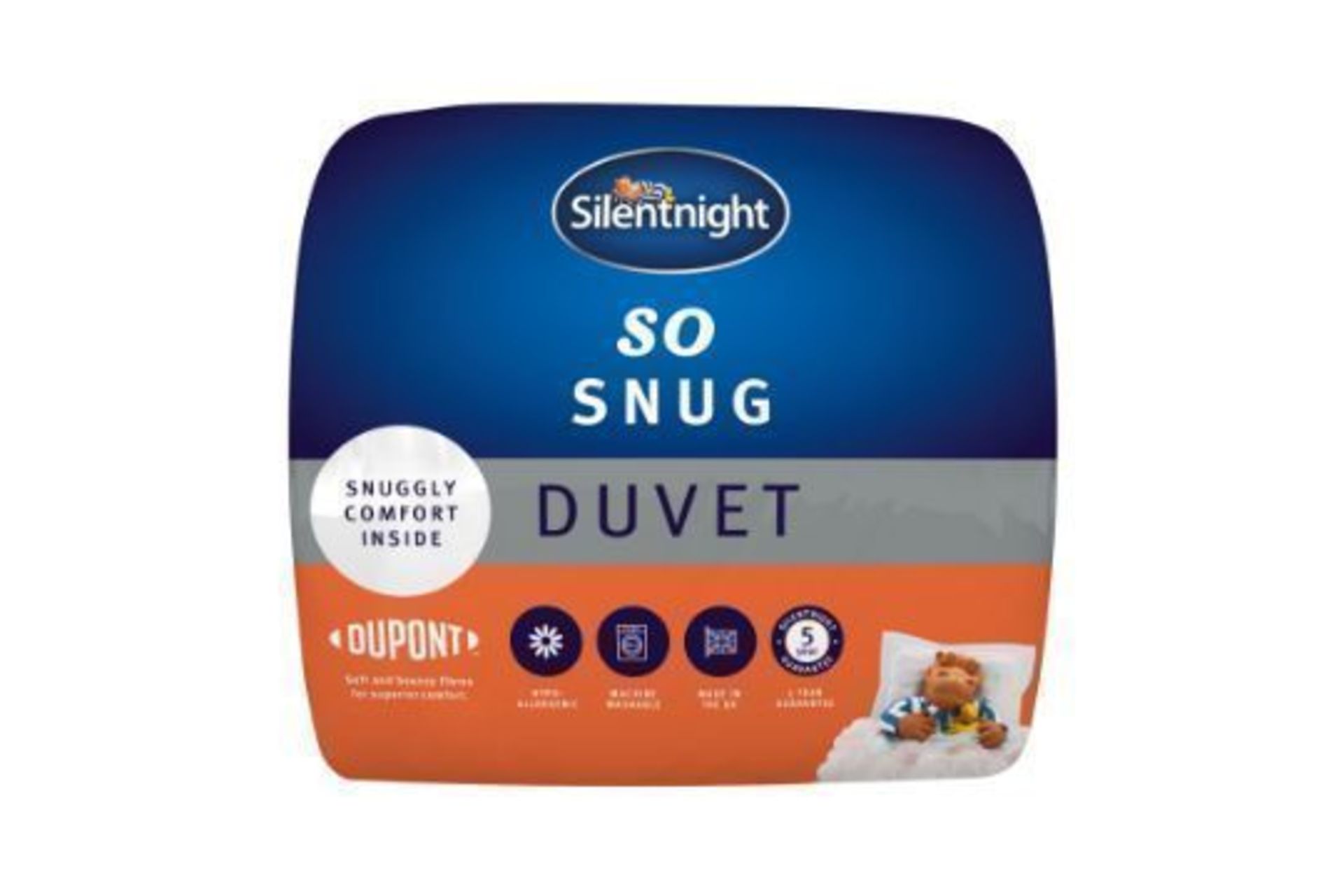 New 6ft Superking Silentnight 13.5 Tog So Snug Duvet - RRP £49. - Image 2 of 2
