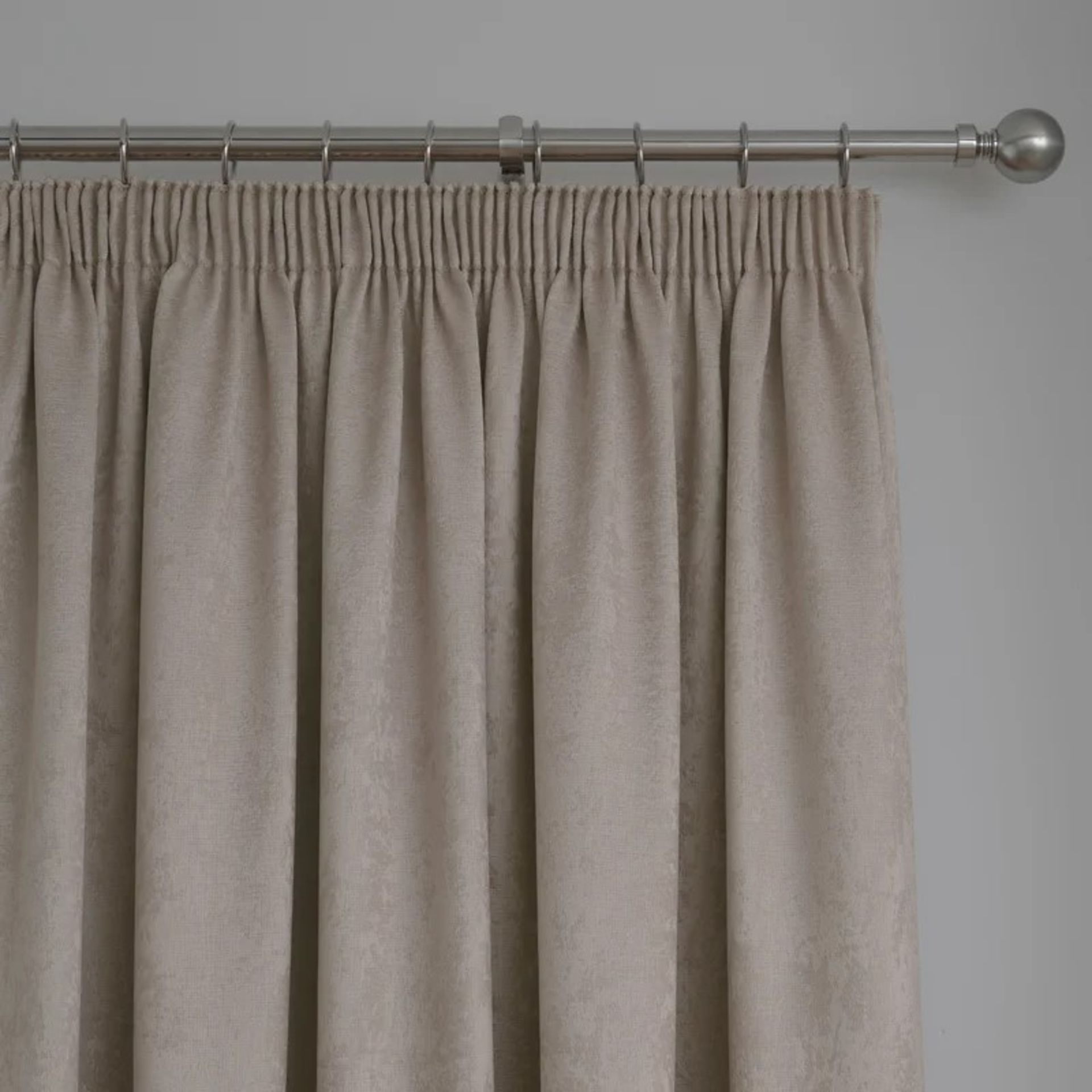 RRP £51.99 - Carianna Pencil Pleat Room Darkening Curtains (Set of 2) - Image 3 of 4