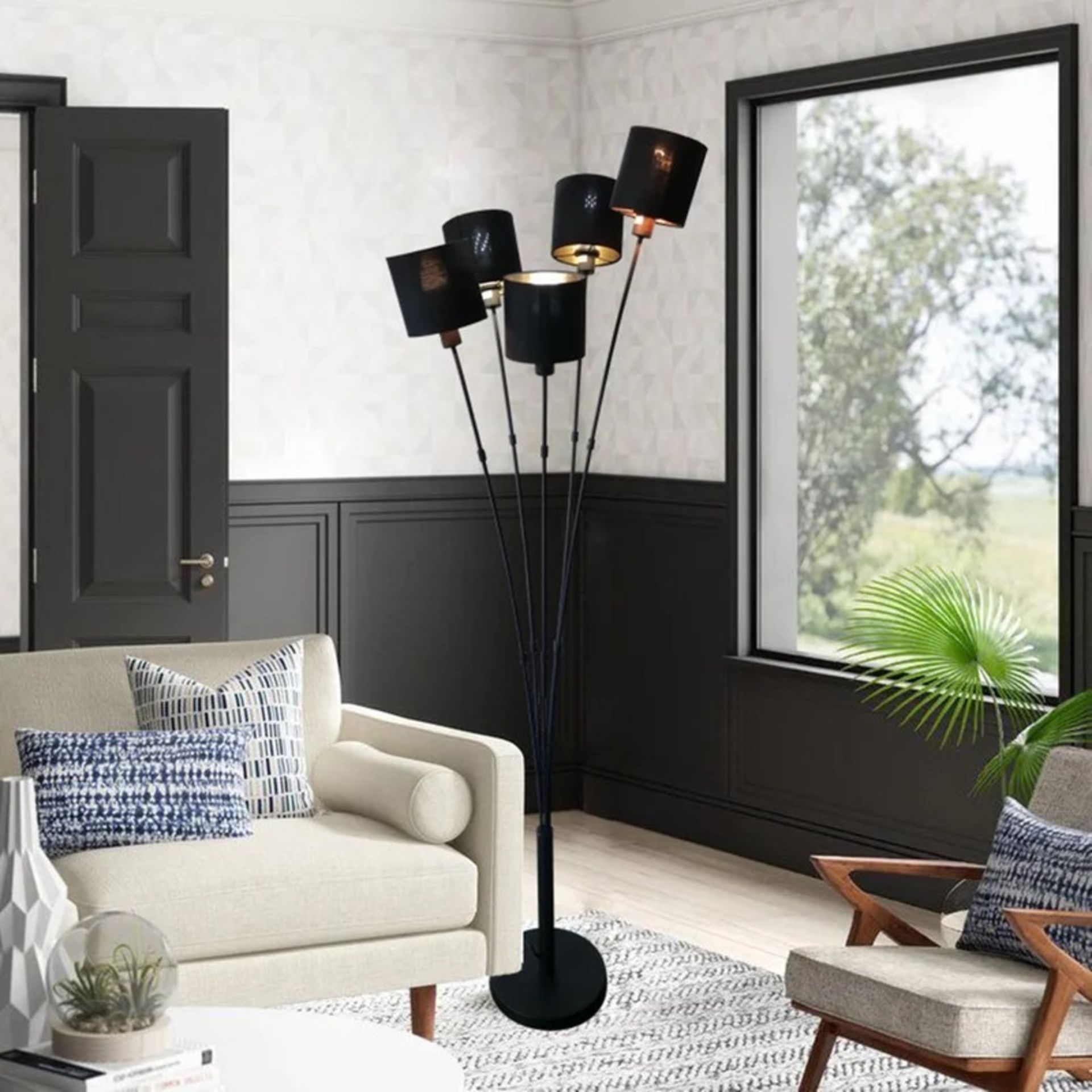 RRP £102.99 - Giuseppino 155cm Tree Floor Lamp - Image 2 of 4