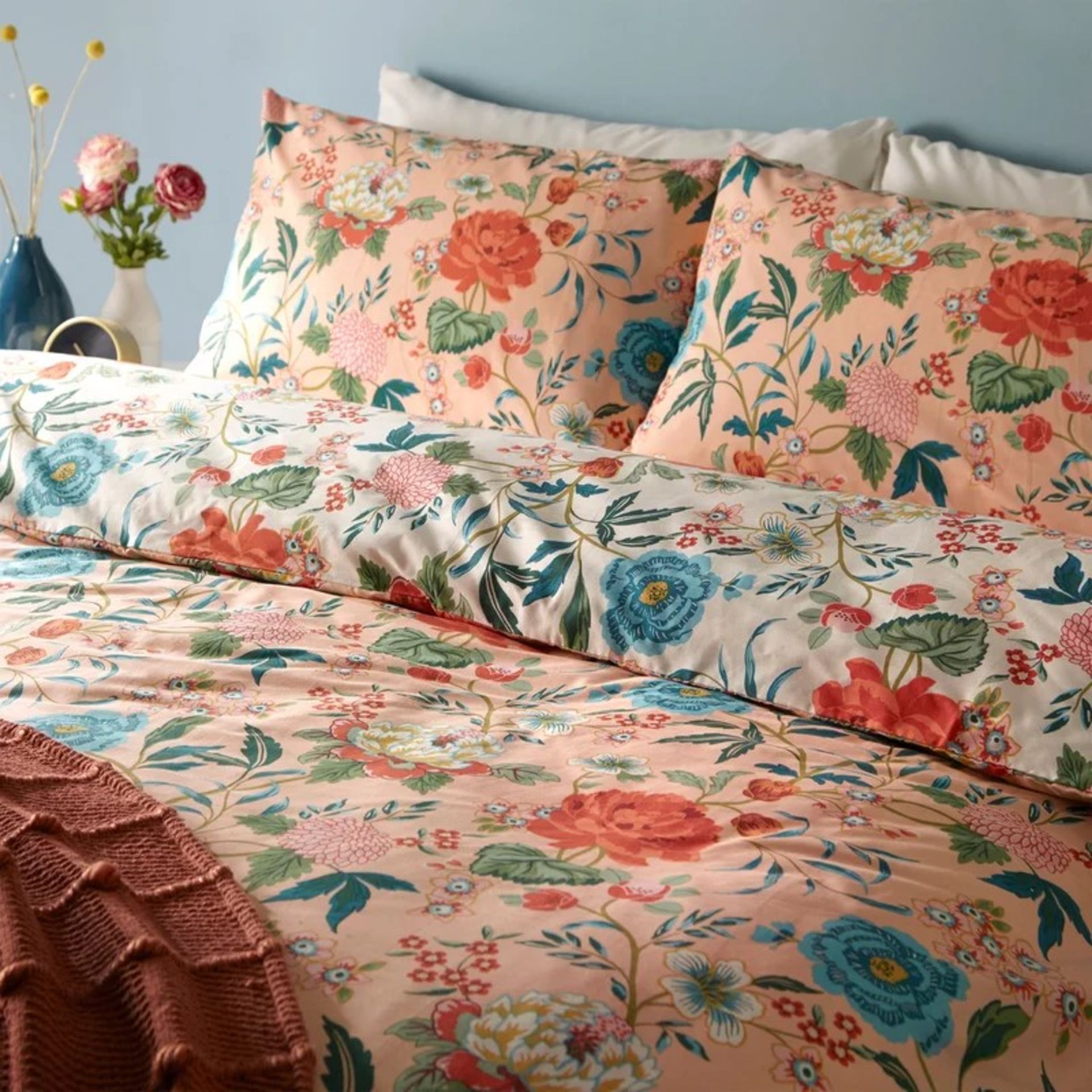 RRP £18.99 - 3FT Single Loma Duvet Cover Set - Image 2 of 2