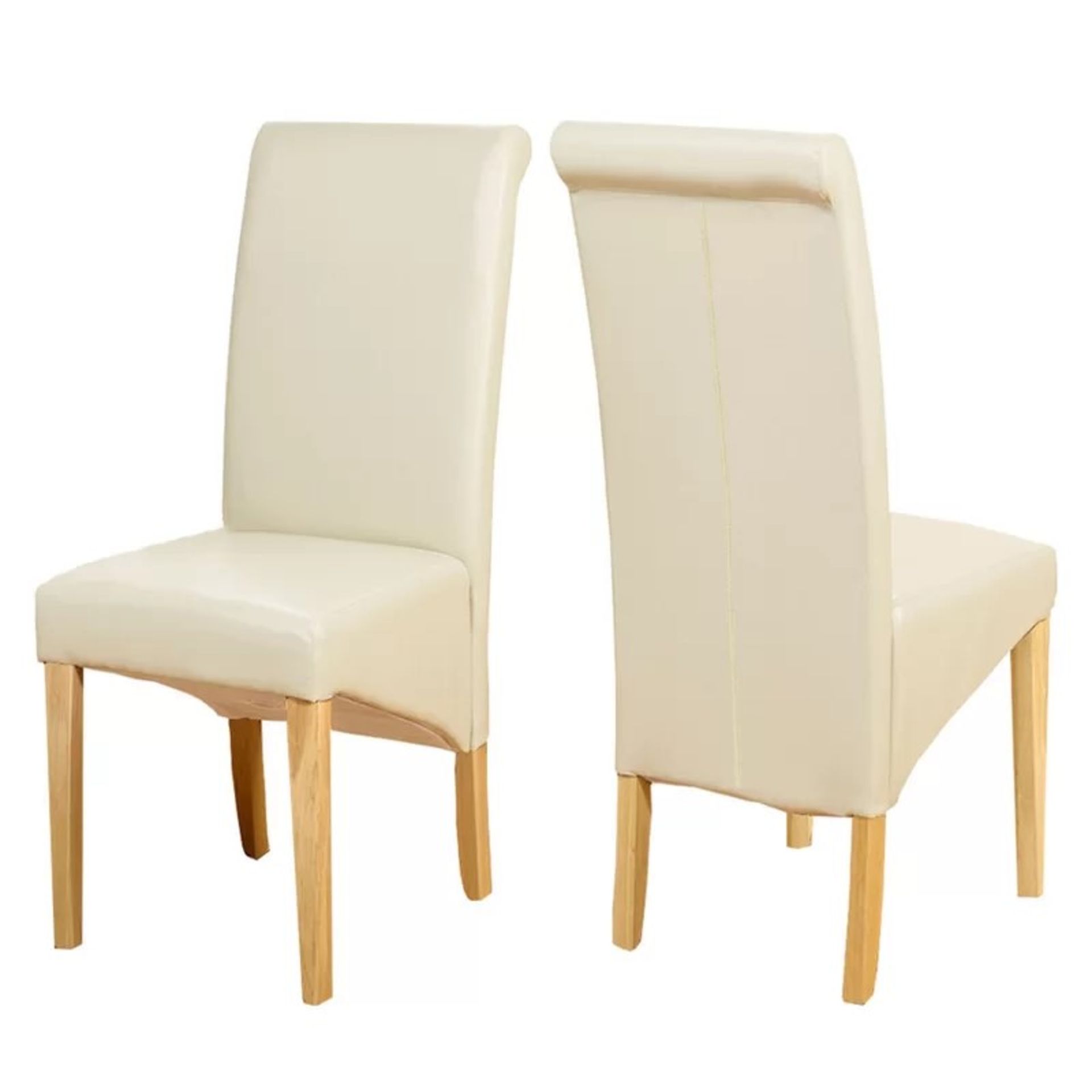 RRP £284.99 - Ameswood Upholstered Side Chair (Set of 2)