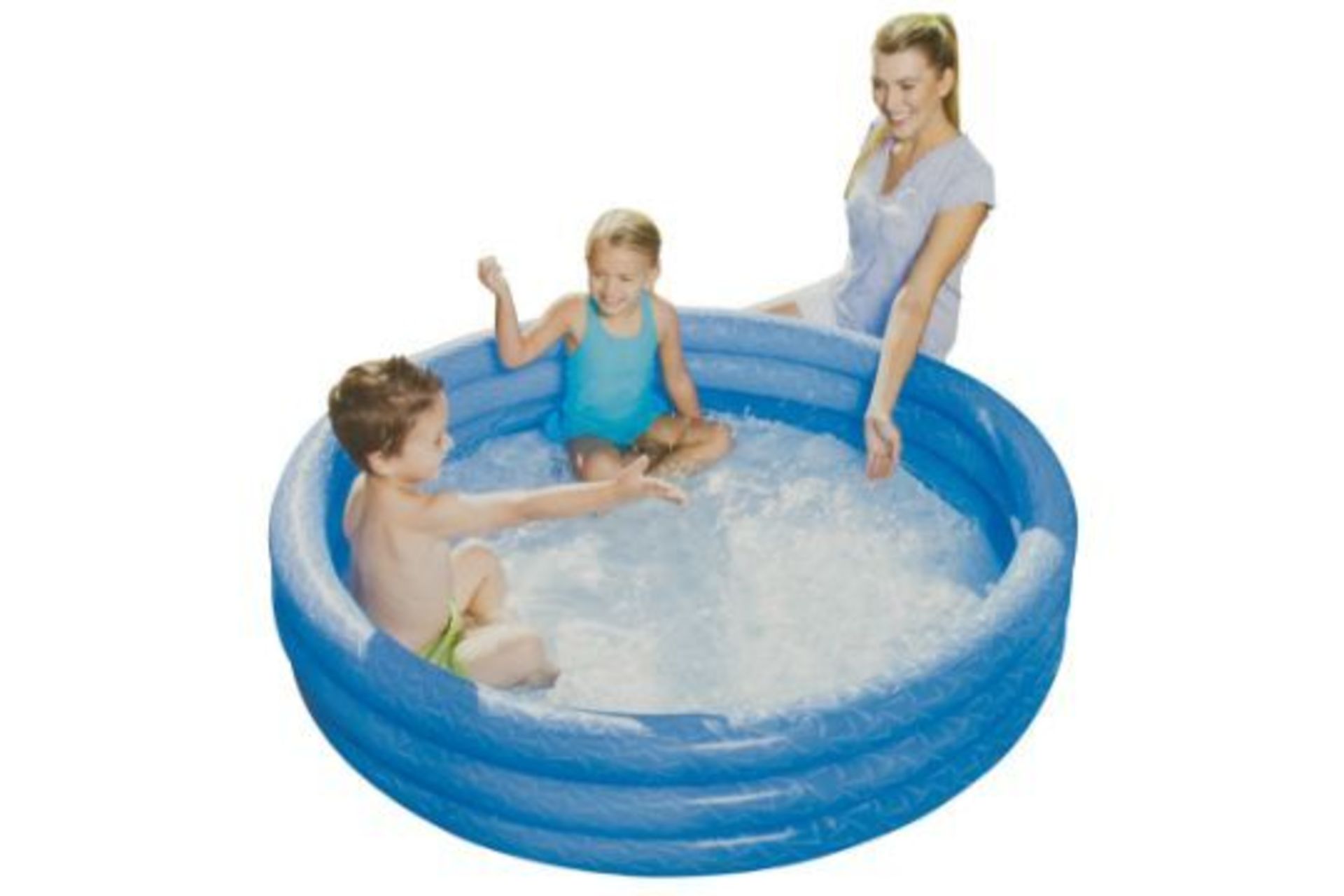 New Bestway 102cm Blue Kids Paddling Pool