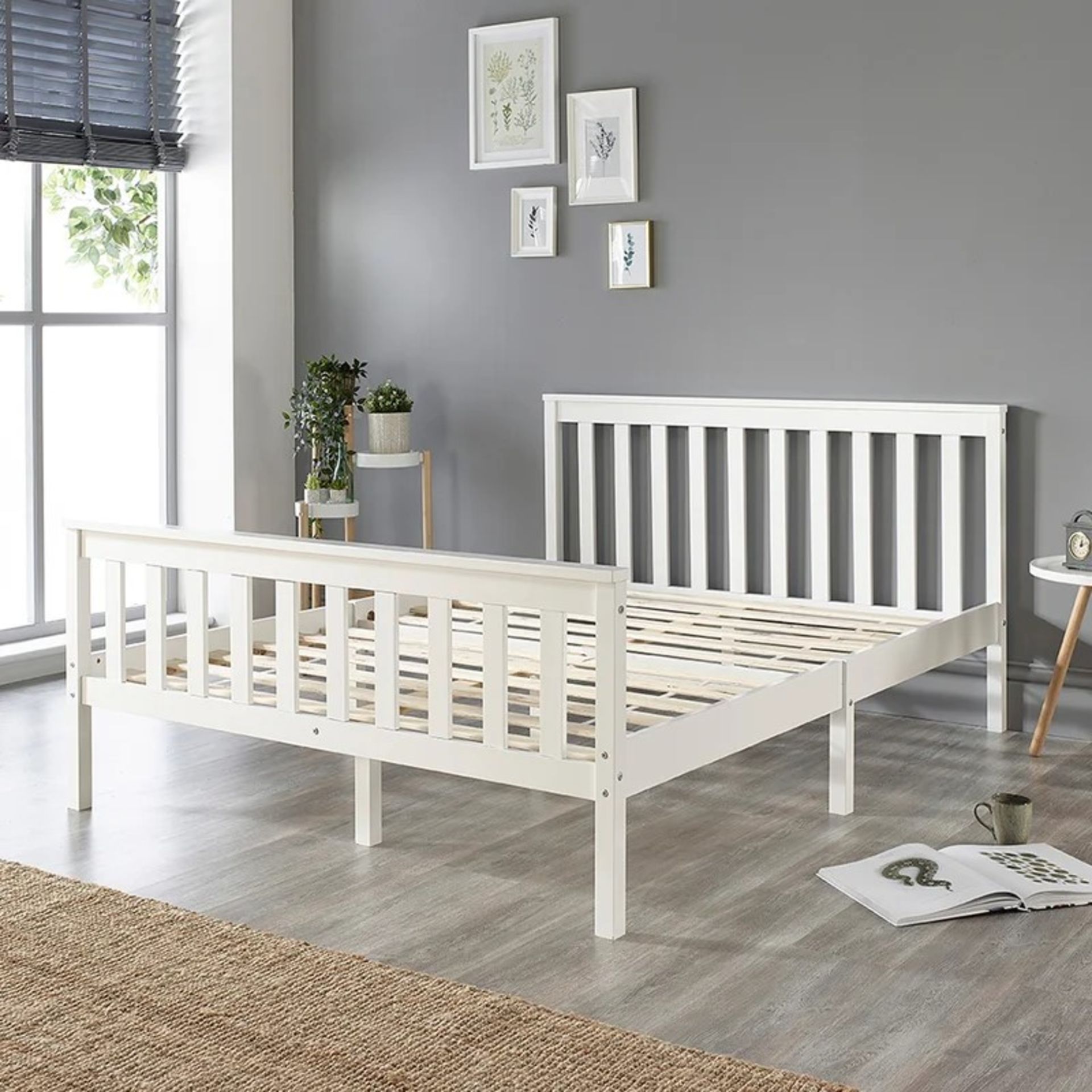 RRP £121 - 4FT 6 Double Aadi Bed Frame