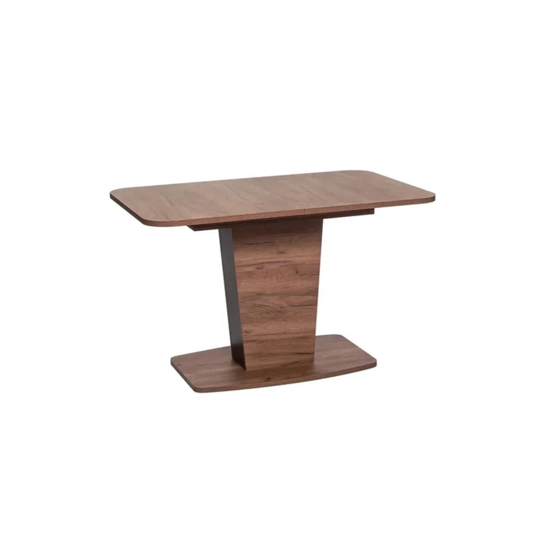 RRP £279.99 - Trevino Extendable Pedestal Dining Table