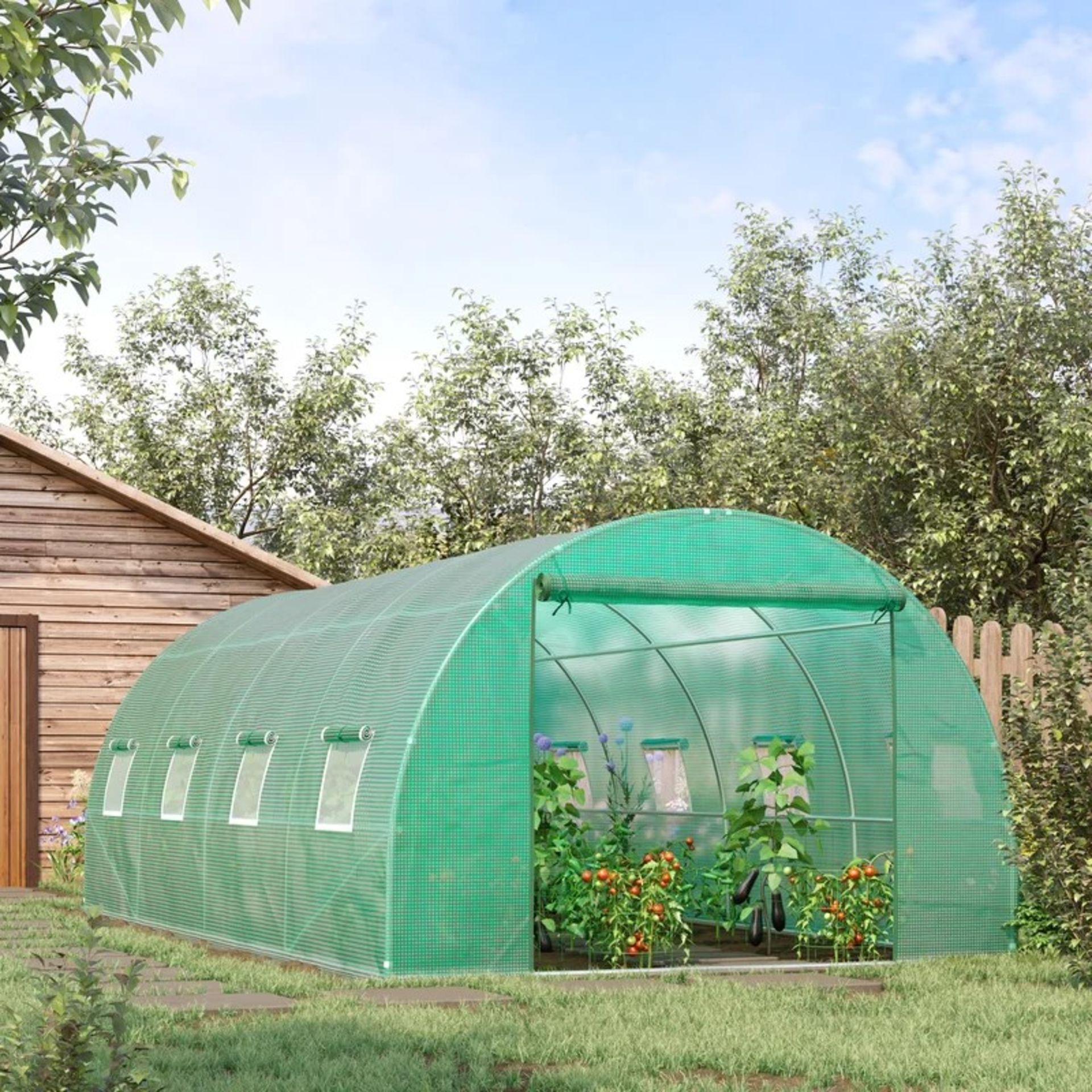 RRP £509.99 - Tunnel Green House