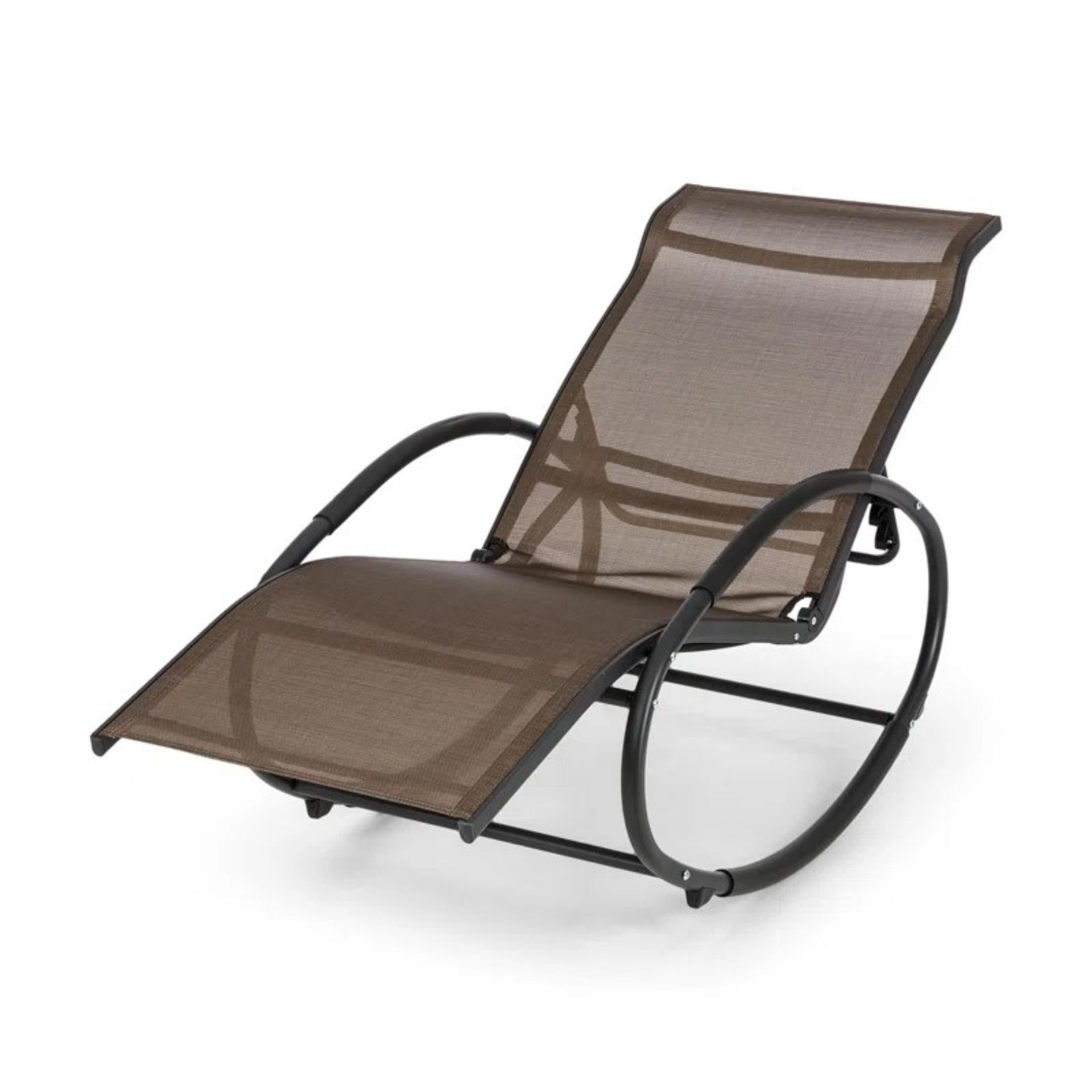 RRP £189.99 - Outdoor Rocking Metal Chair