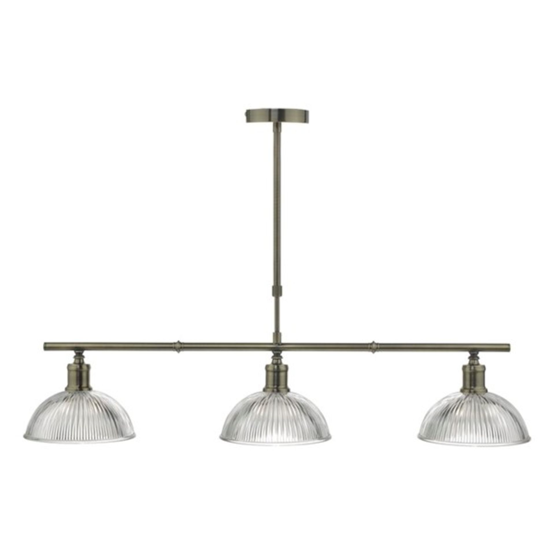 RRP £228.99 - Abrahamson 3 - Light Kitchen Island Pendant - Image 3 of 3