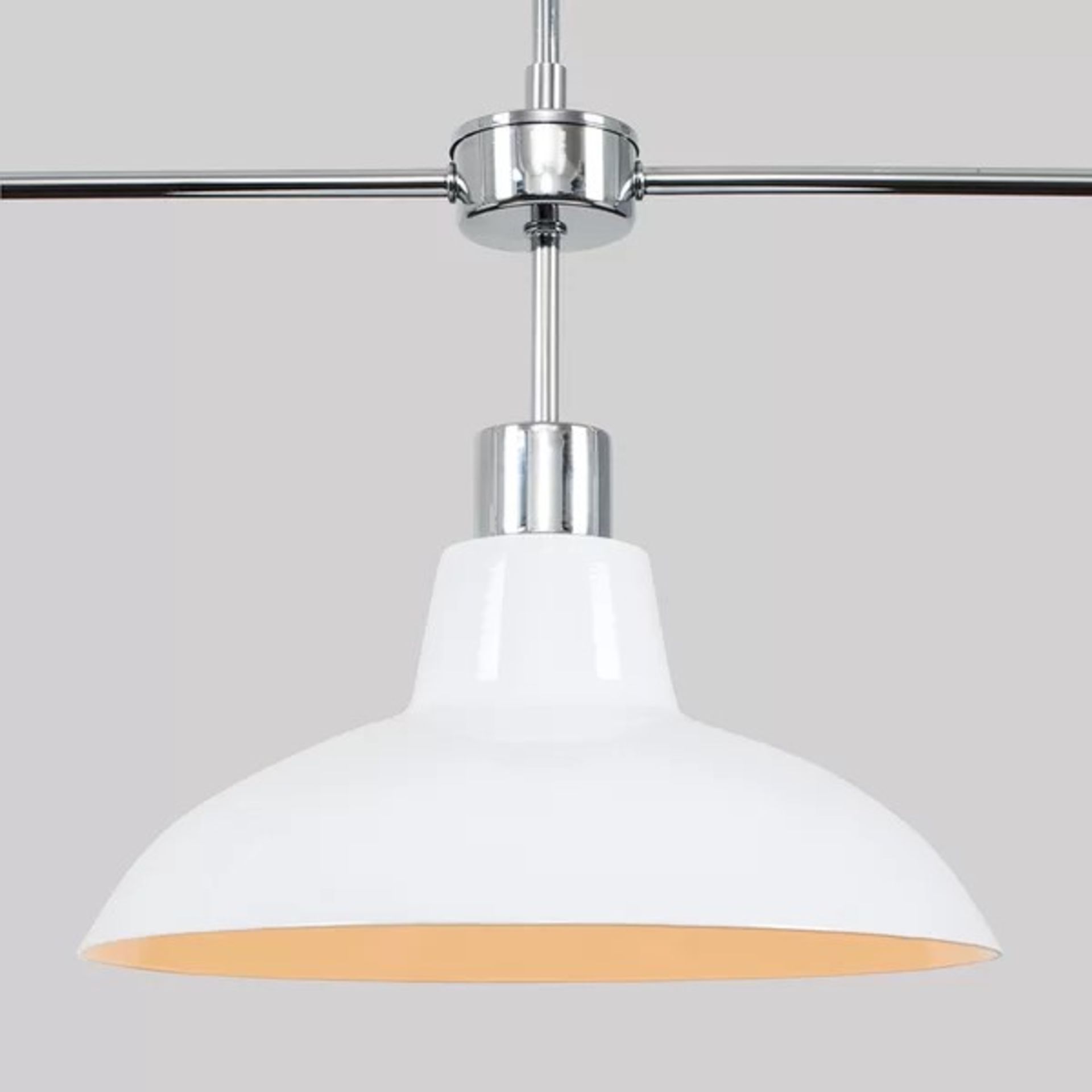 RRP £137.99 - Delk 3 - Light Kitchen Island Linear Pendant - Image 3 of 3