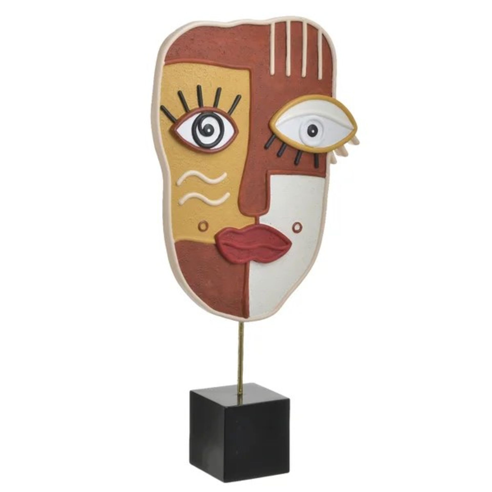 RRP £54.99 - Mandujano Resin Mask Figurine