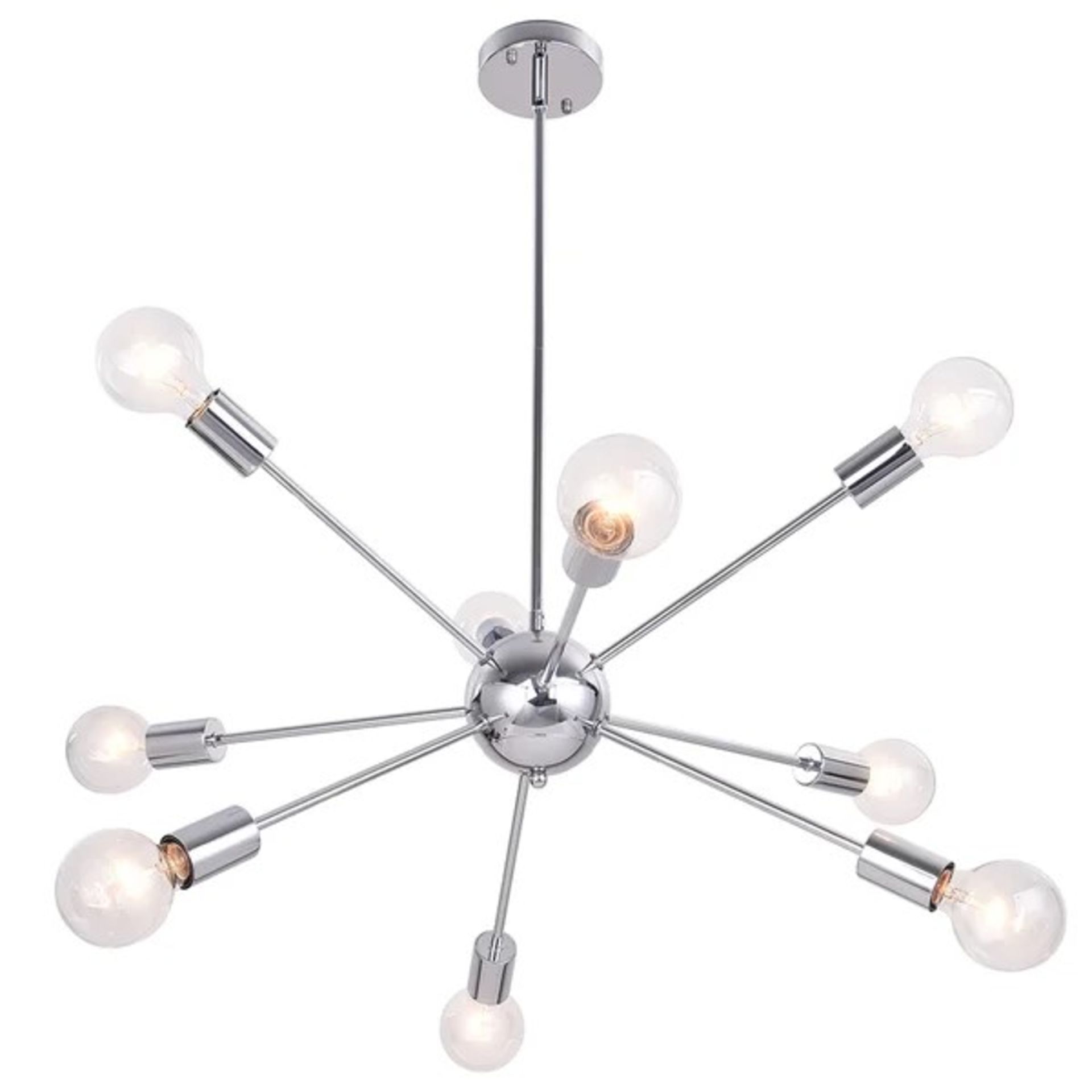 RRP £132.99 - Wenlock 9-Light Sputnik Chandelier