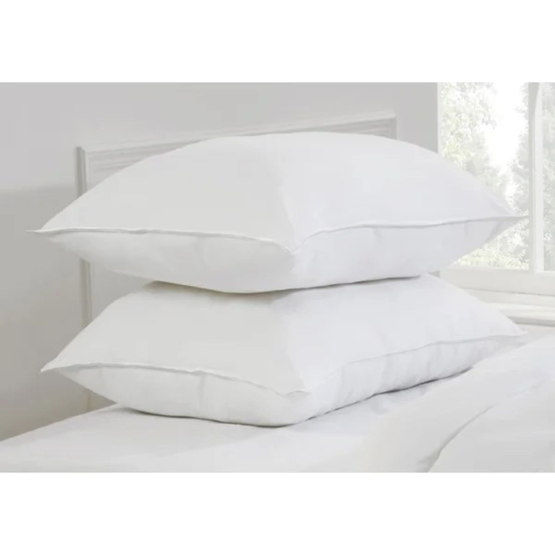 RRP £20.99 - Duck Feather Set of 2 Pillows