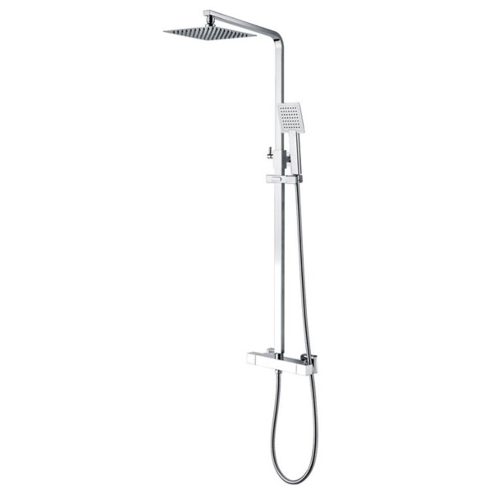 RRP £200 - Hershberger Mixer Shower with Adjustable Shower Head