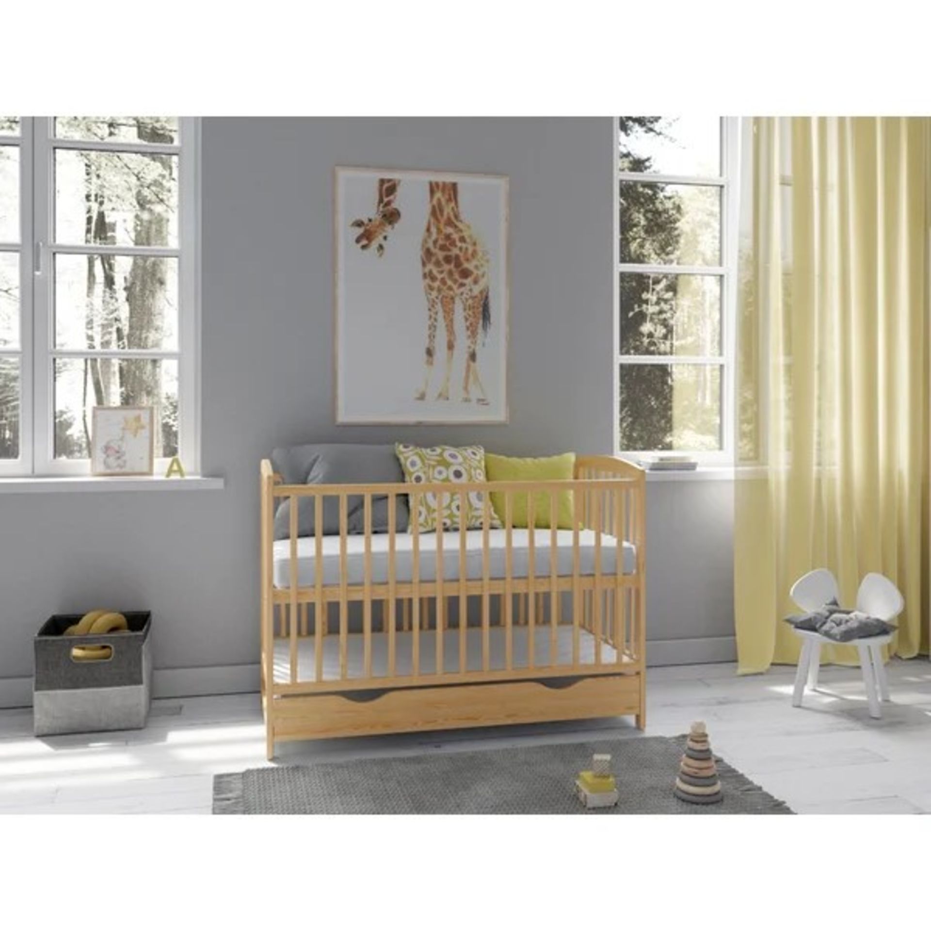 RRPP £179.99 - Amburgey Cot - Image 2 of 3