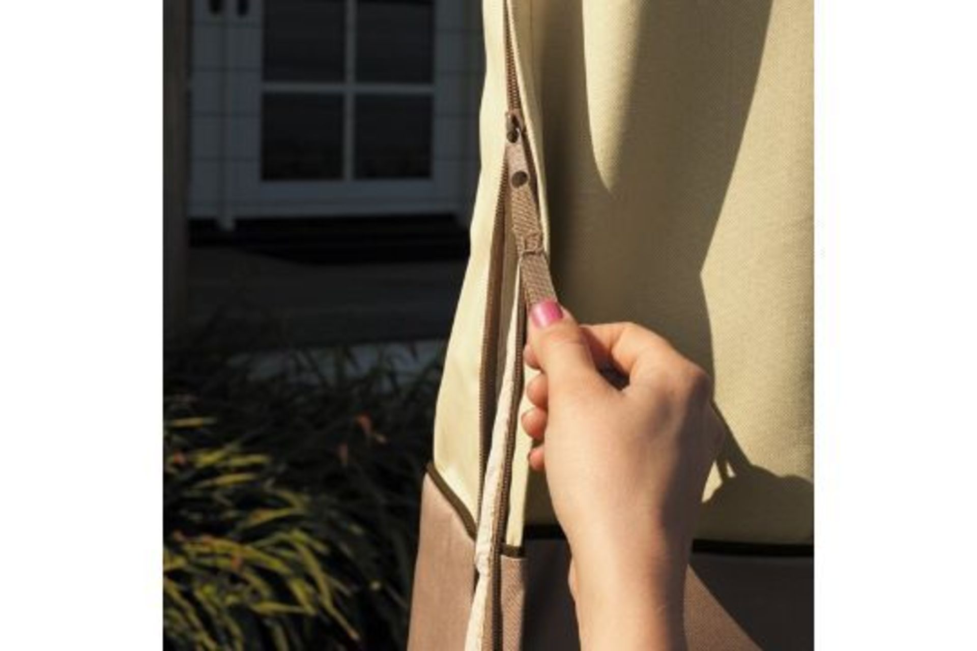 RRP £65.99 - Veranda Parasol Cover - 190.5cm H x 59.69cm W x 59.69cm D - Image 2 of 3